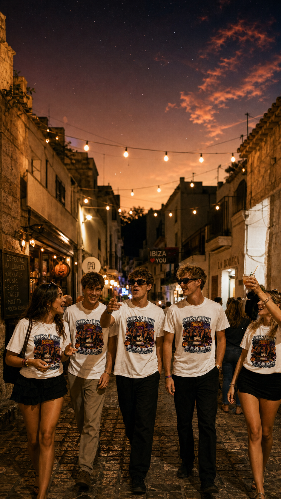 Halloween BAR Crawl T Shirts Levyo shirt visual