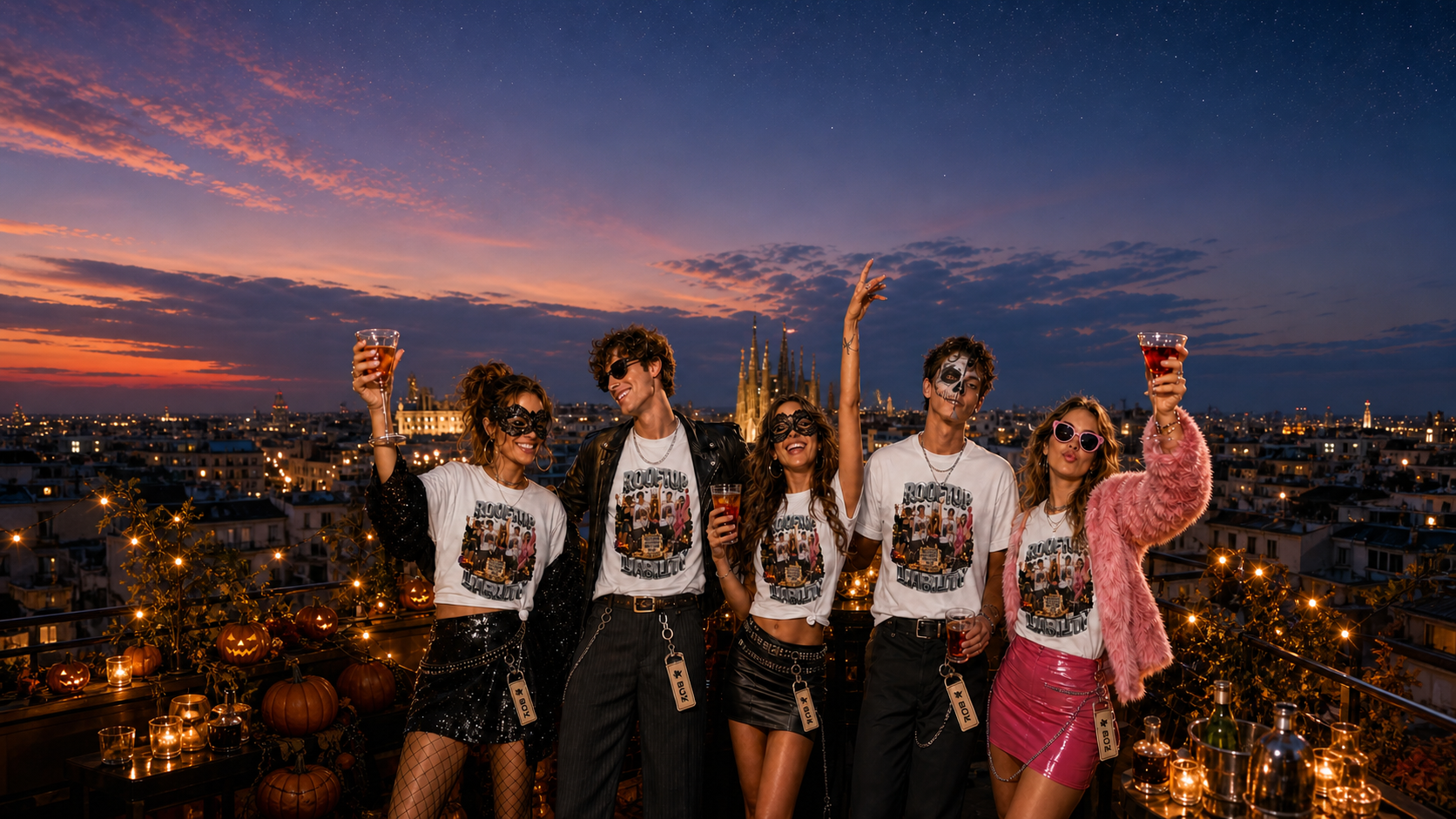 Halloween Party Crew T Shirts Levyo shirt visual