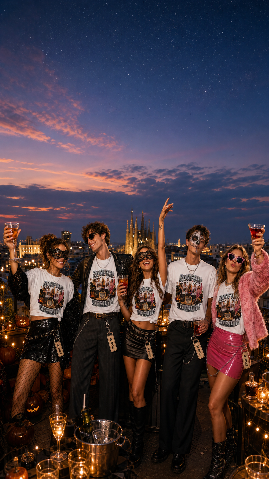 Halloween Party Crew T Shirts Levyo shirt visual