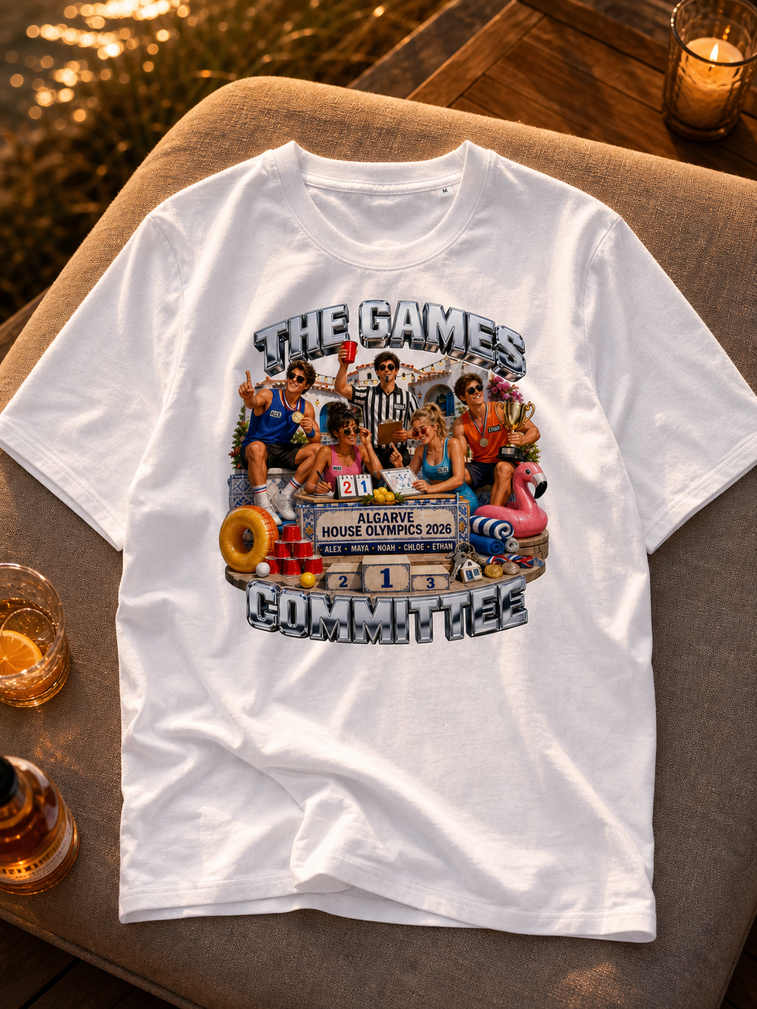 Levyo shirt visual for house olympics t shirts