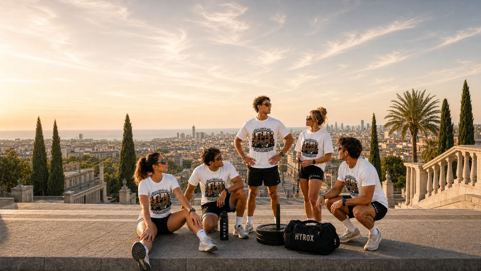 Hyrox Relay Team T Shirts Levyo shirt visual