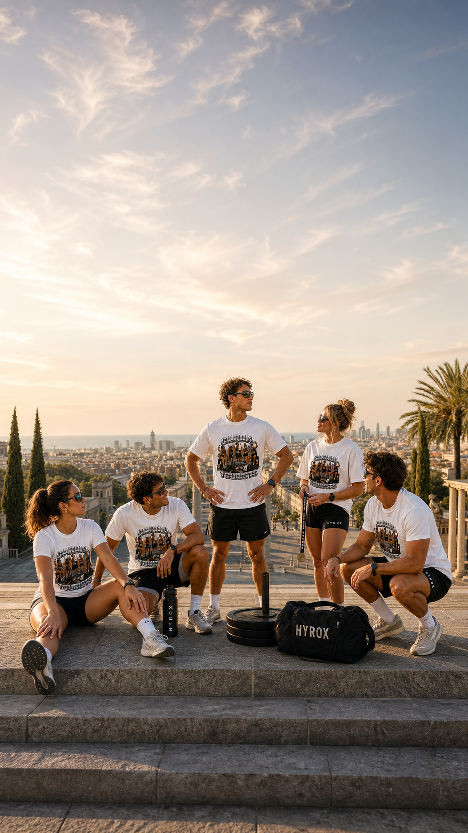 Hyrox Relay Team T Shirts Levyo shirt visual
