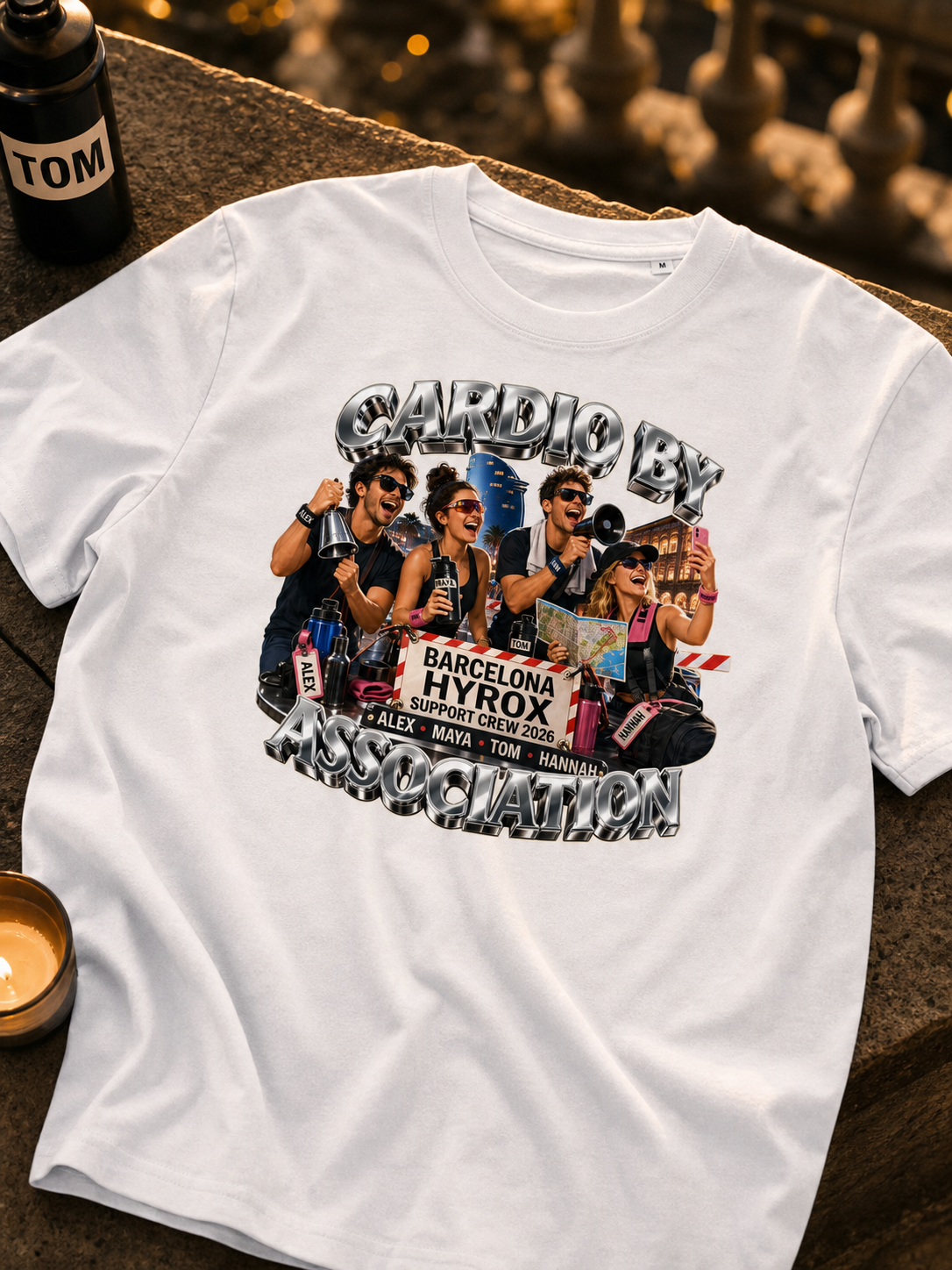 Levyo shirt visual for hyrox support crew t shirts