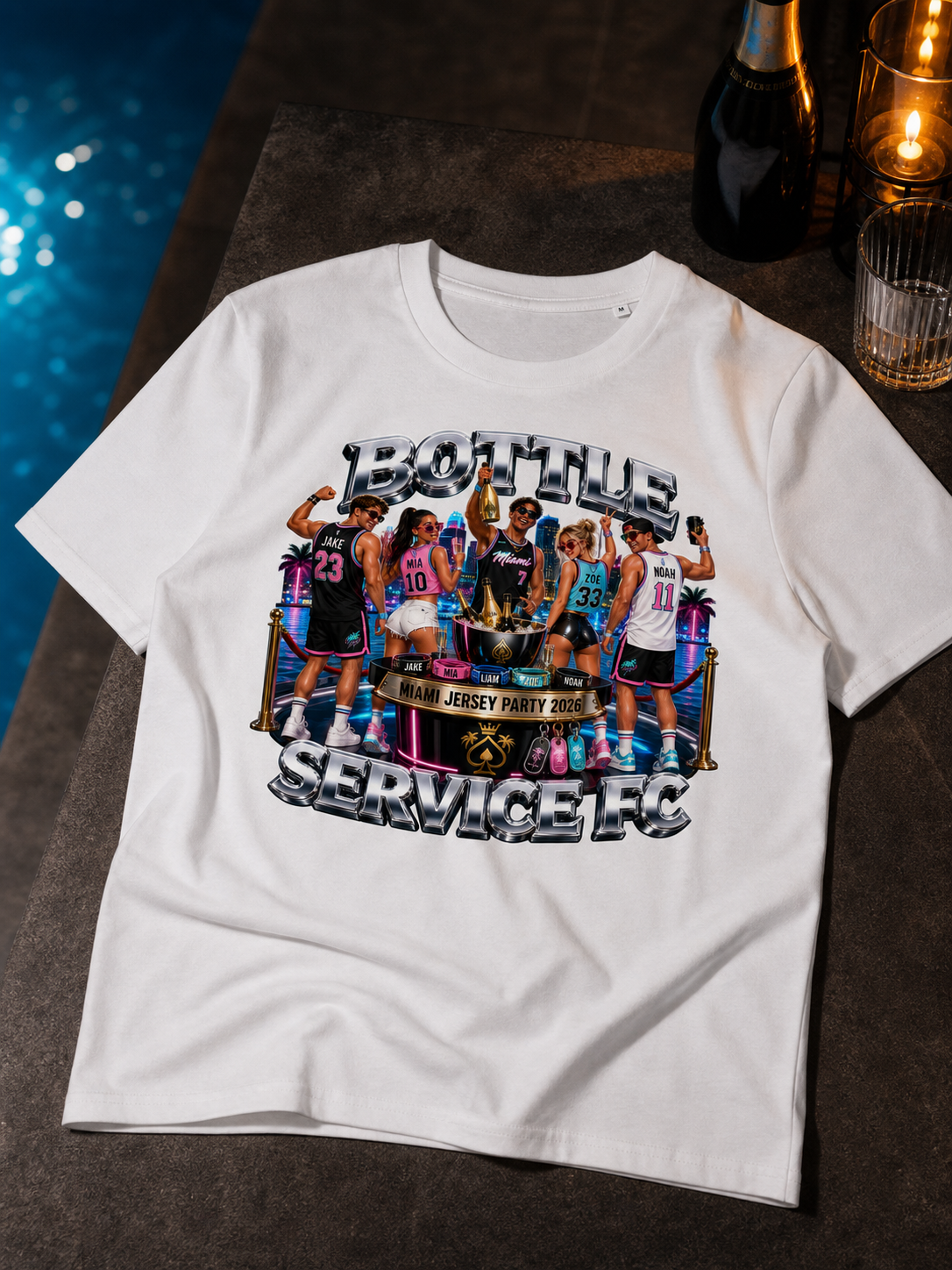 Levyo shirt visual for jersey party t shirts