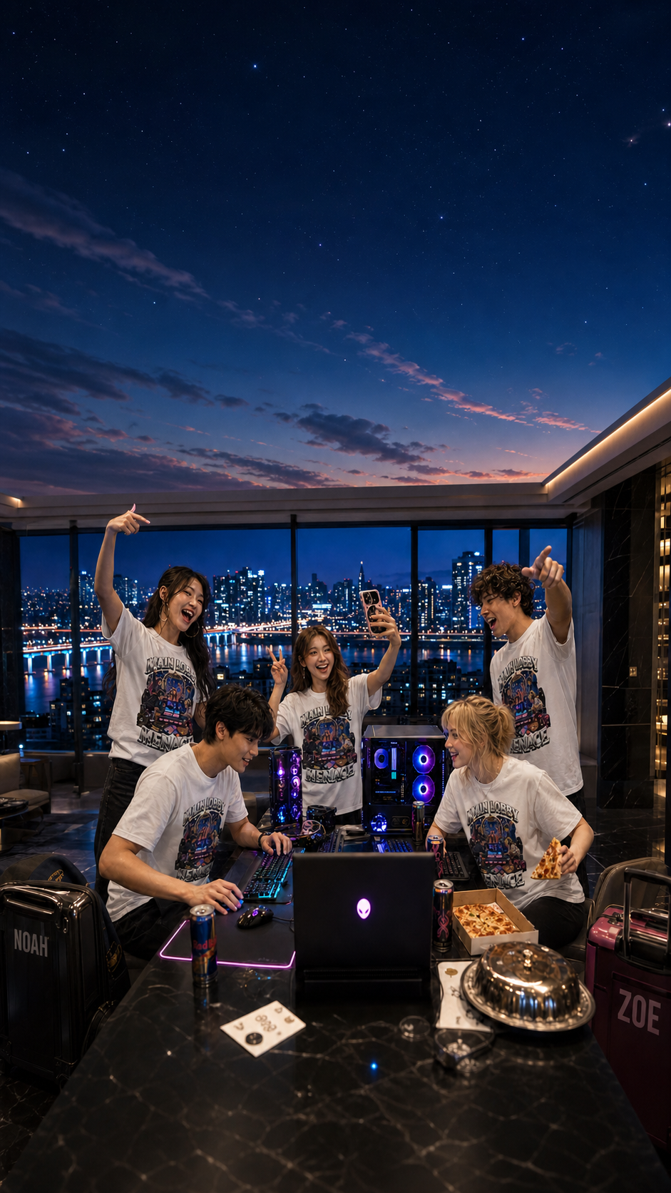 LAN Party T Shirts Levyo shirt visual