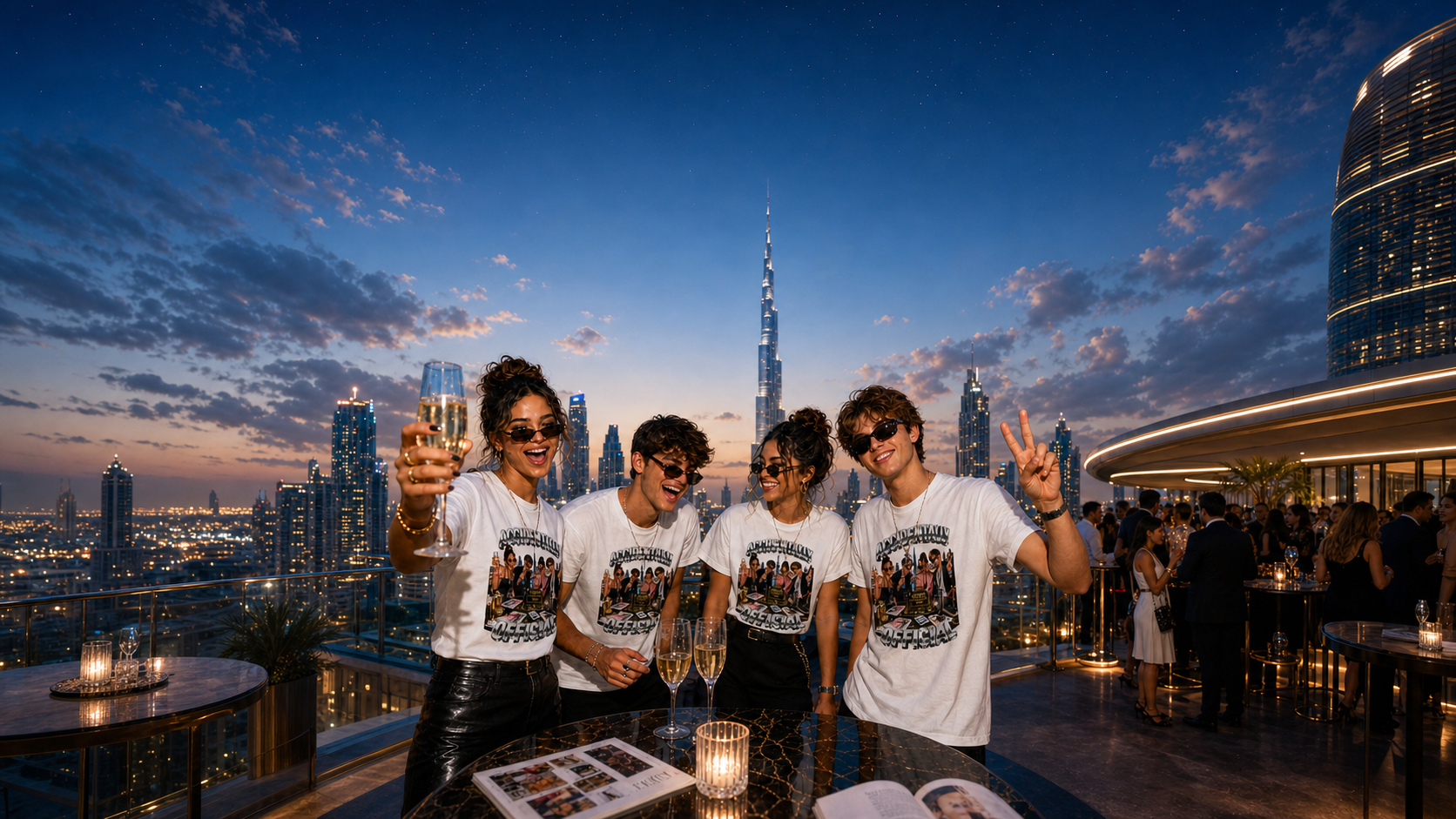 Launch Party T Shirts Levyo shirt visual