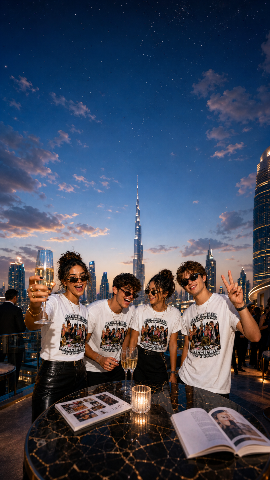 Launch Party T Shirts Levyo shirt visual
