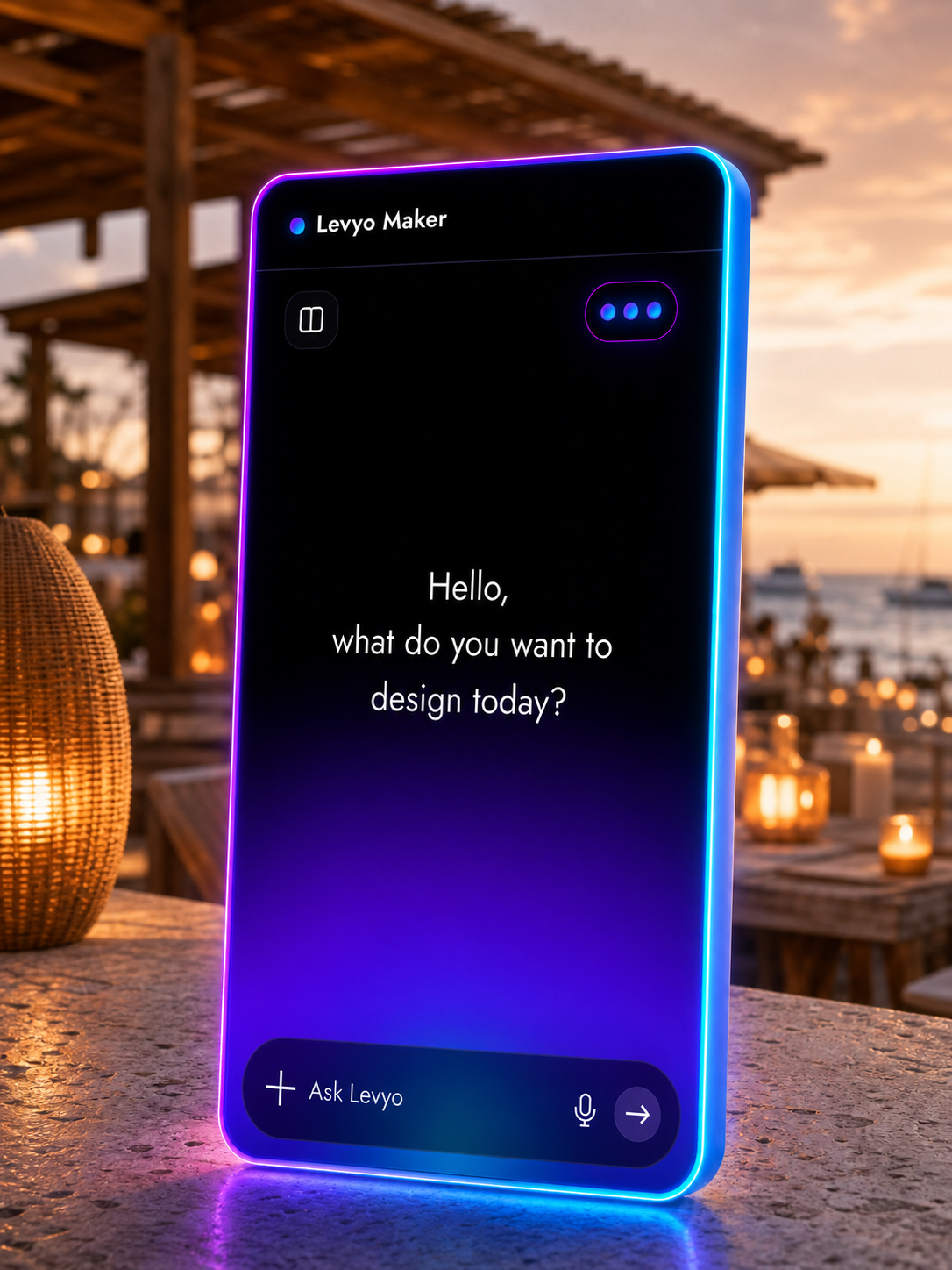 Levyo Maker input screen for best friend trip t shirts