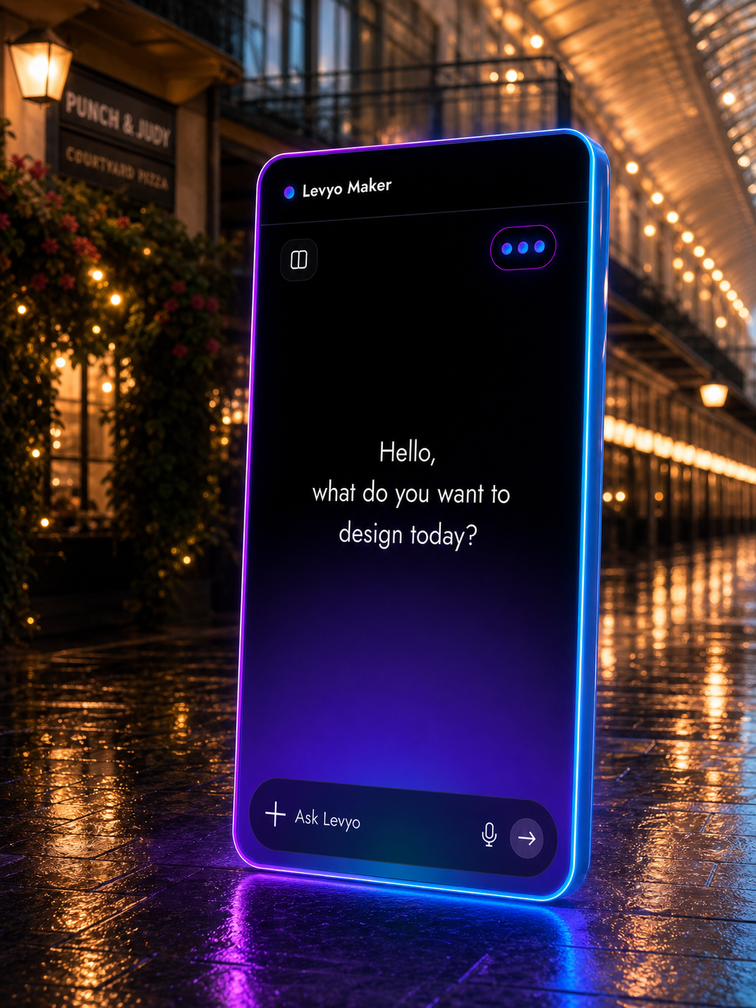 Levyo Maker input screen for dance show t shirts