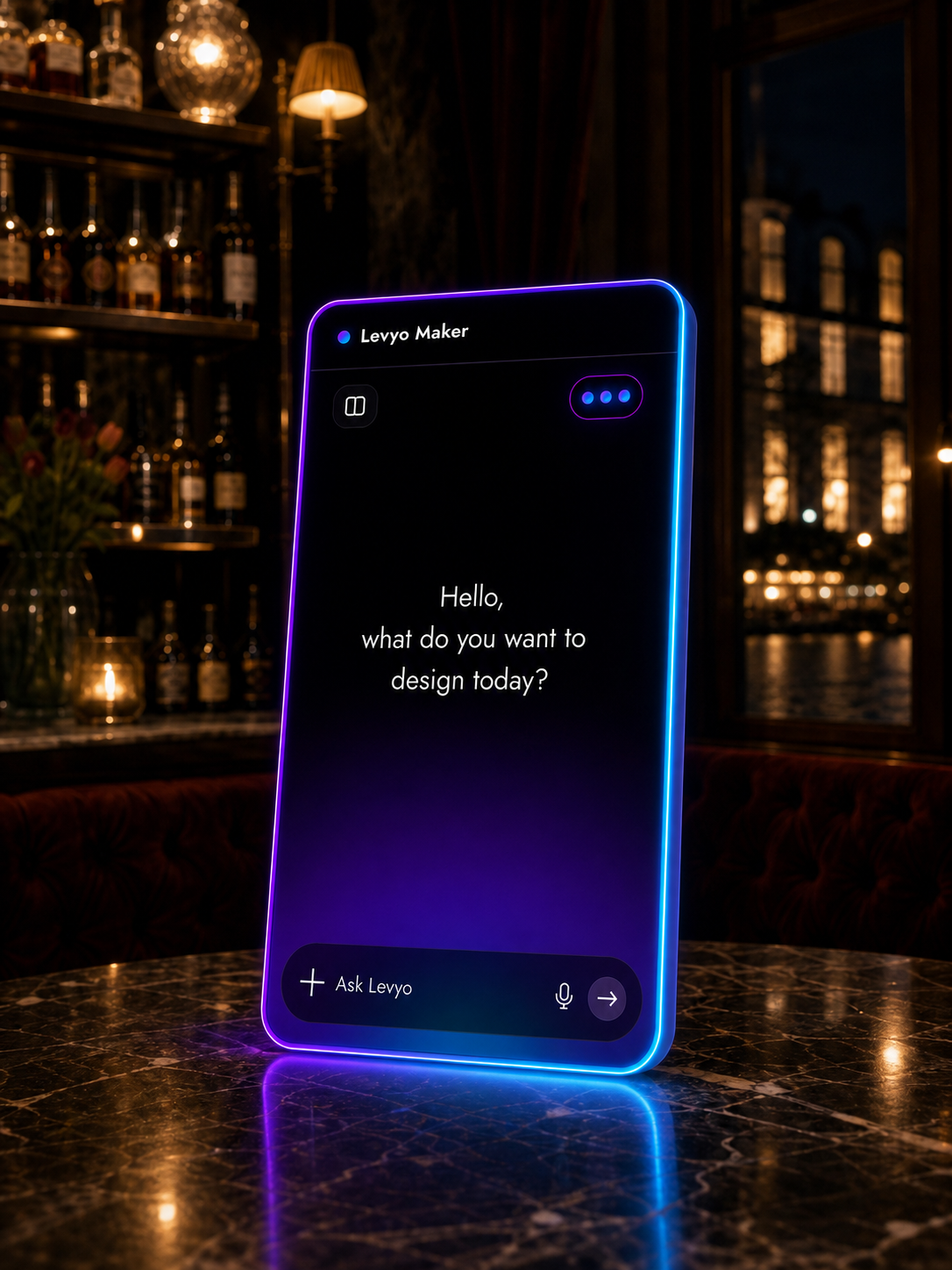 Levyo Maker input screen for darts night t shirts