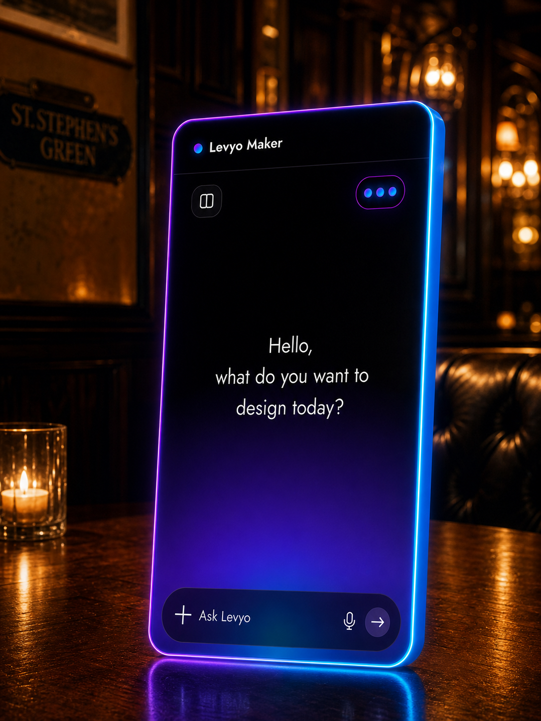 Levyo Maker input screen for dentistry pub crawl t shirts