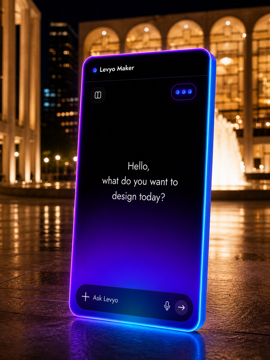 Levyo Maker input screen for prom night t shirts