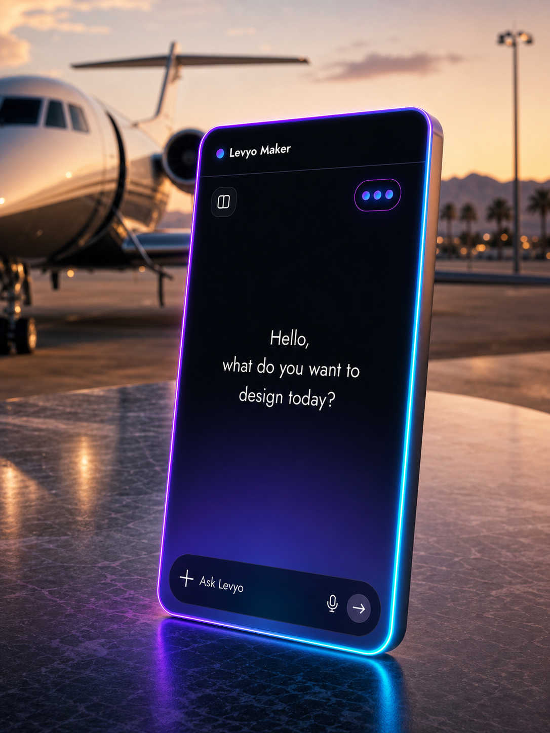Levyo Maker input screen for stag do airport t shirts