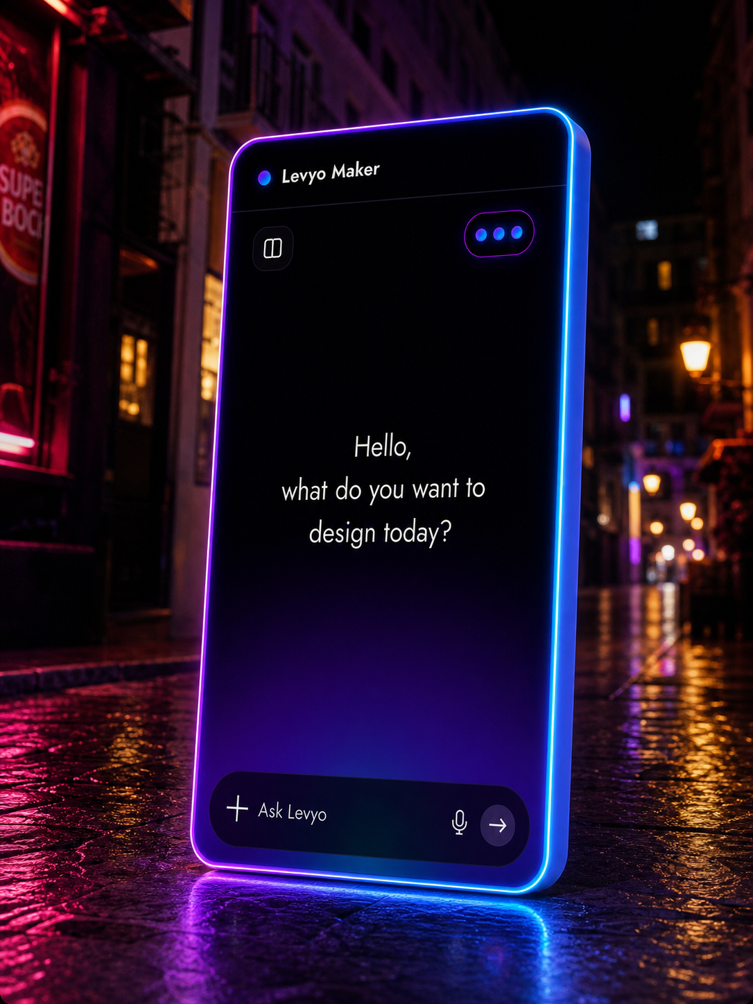 Levyo Maker input screen for student bar crawl t shirts