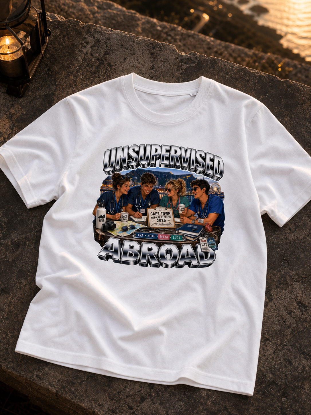 Levyo shirt visual for medical elective t shirts