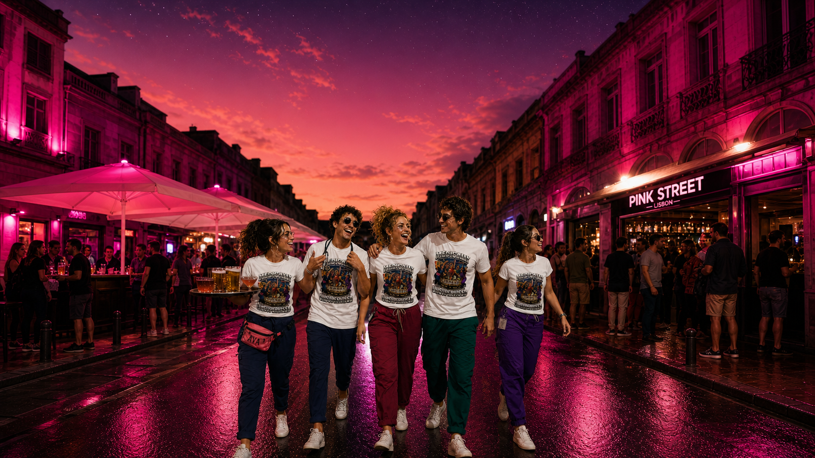 Medics PUB Crawl T Shirts Levyo shirt visual