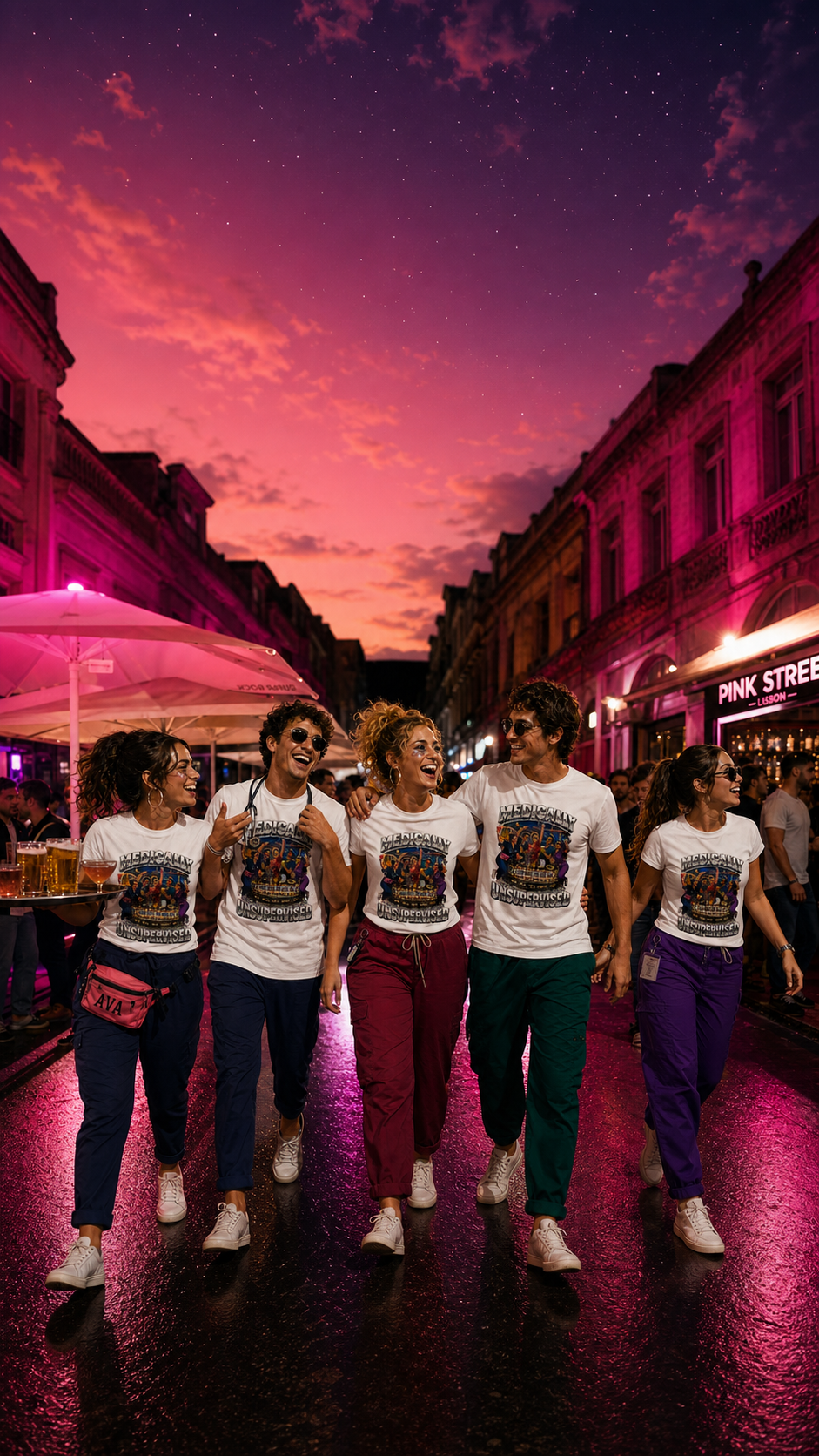 Medics PUB Crawl T Shirts Levyo shirt visual