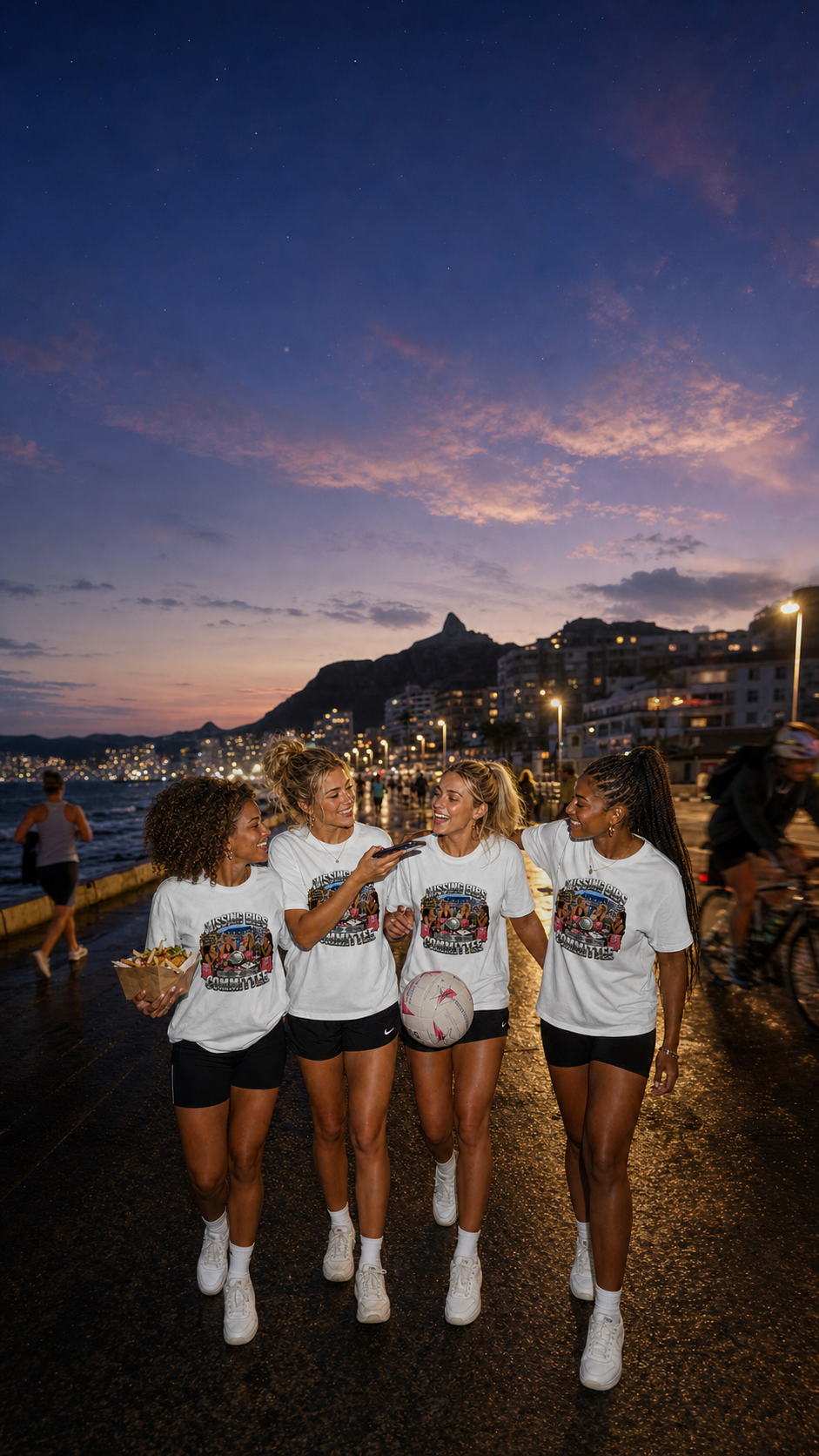 Netball Team Social T Shirts Levyo shirt visual