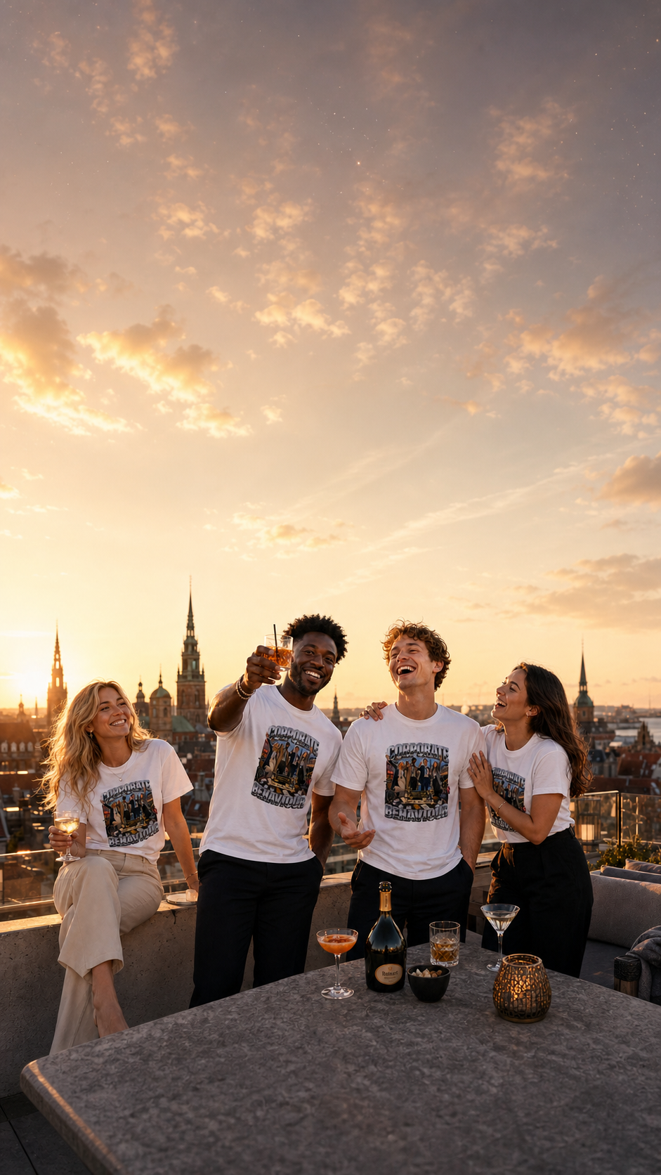 NEW JOB Celebration T Shirts Levyo shirt visual