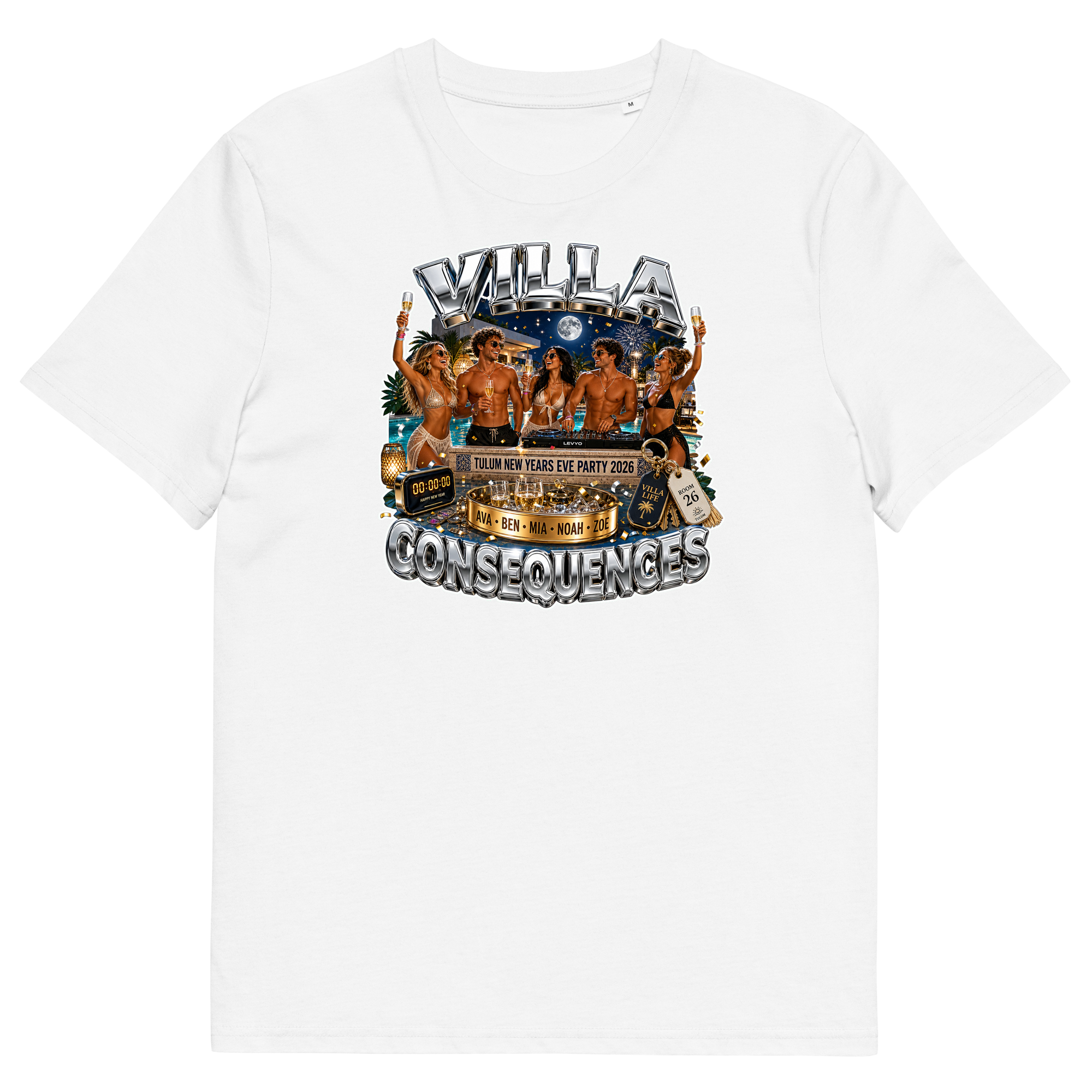 Levyo shirt visual for new years eve party t shirts