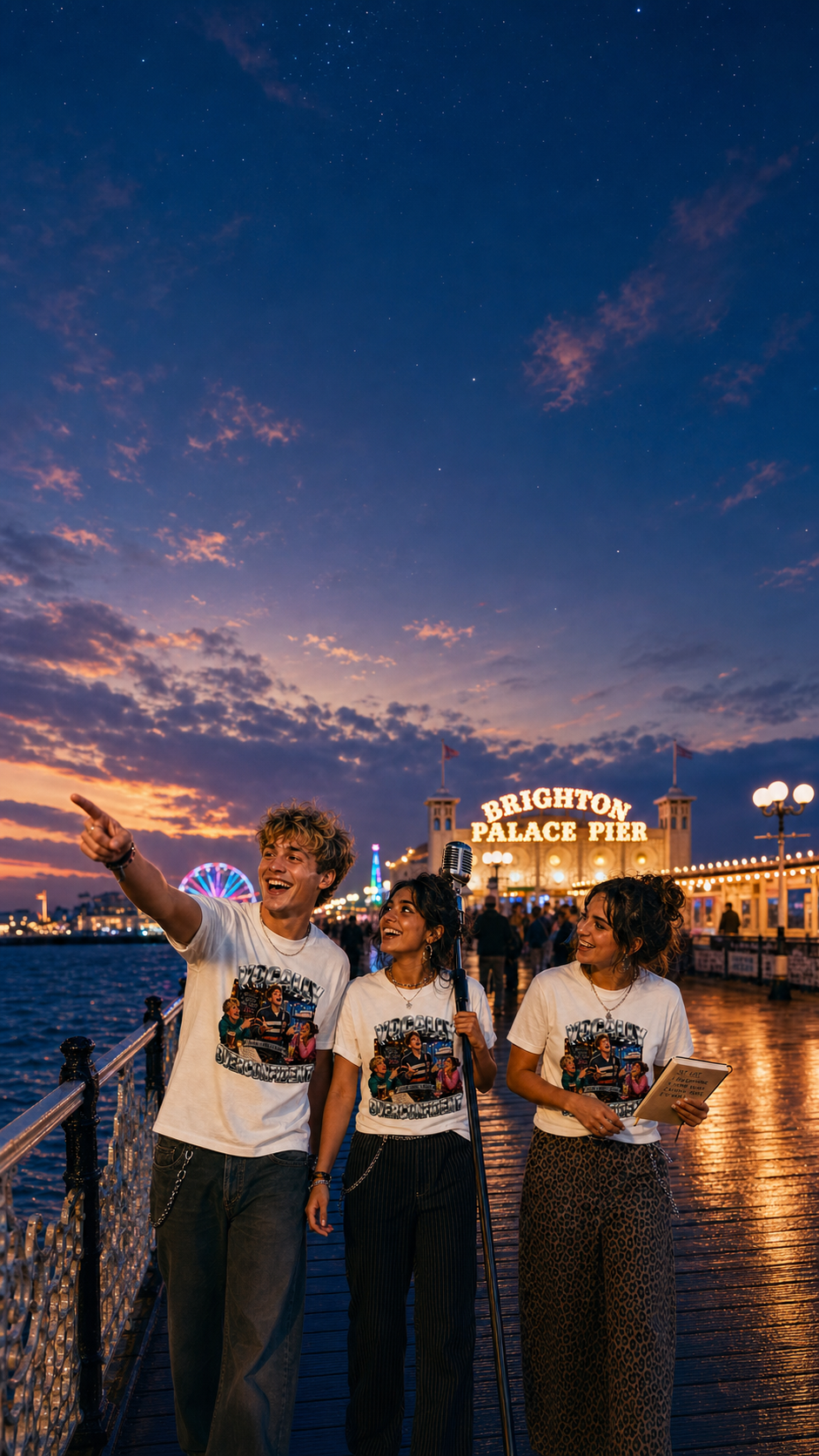 Open MIC Night T Shirts Levyo shirt visual