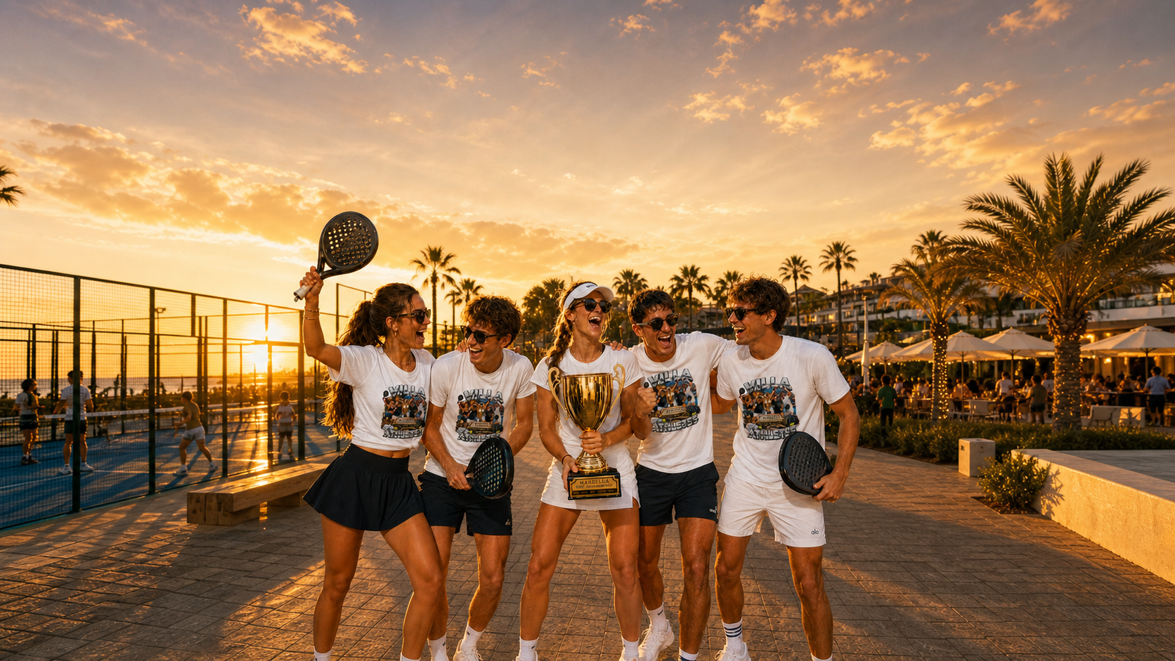 Padel Tournament T Shirts Levyo shirt visual