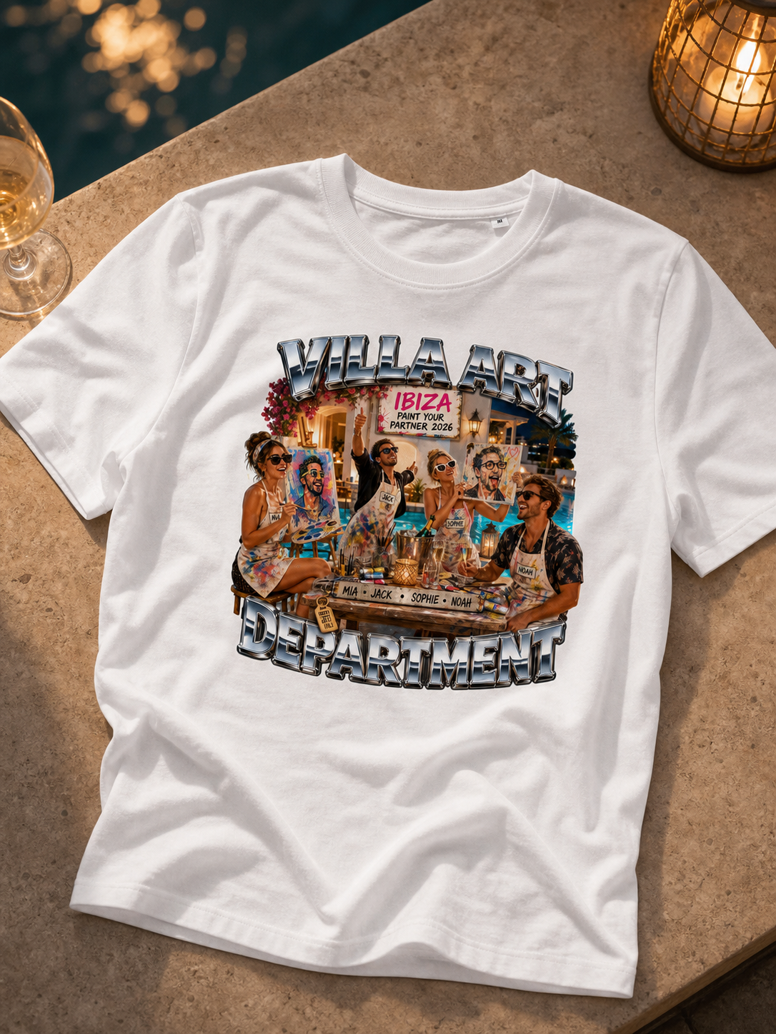 Levyo shirt visual for paint your partner t shirts