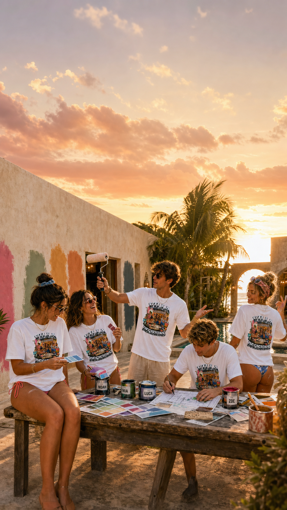 Paint Your Shirt Party T Shirts Levyo shirt visual