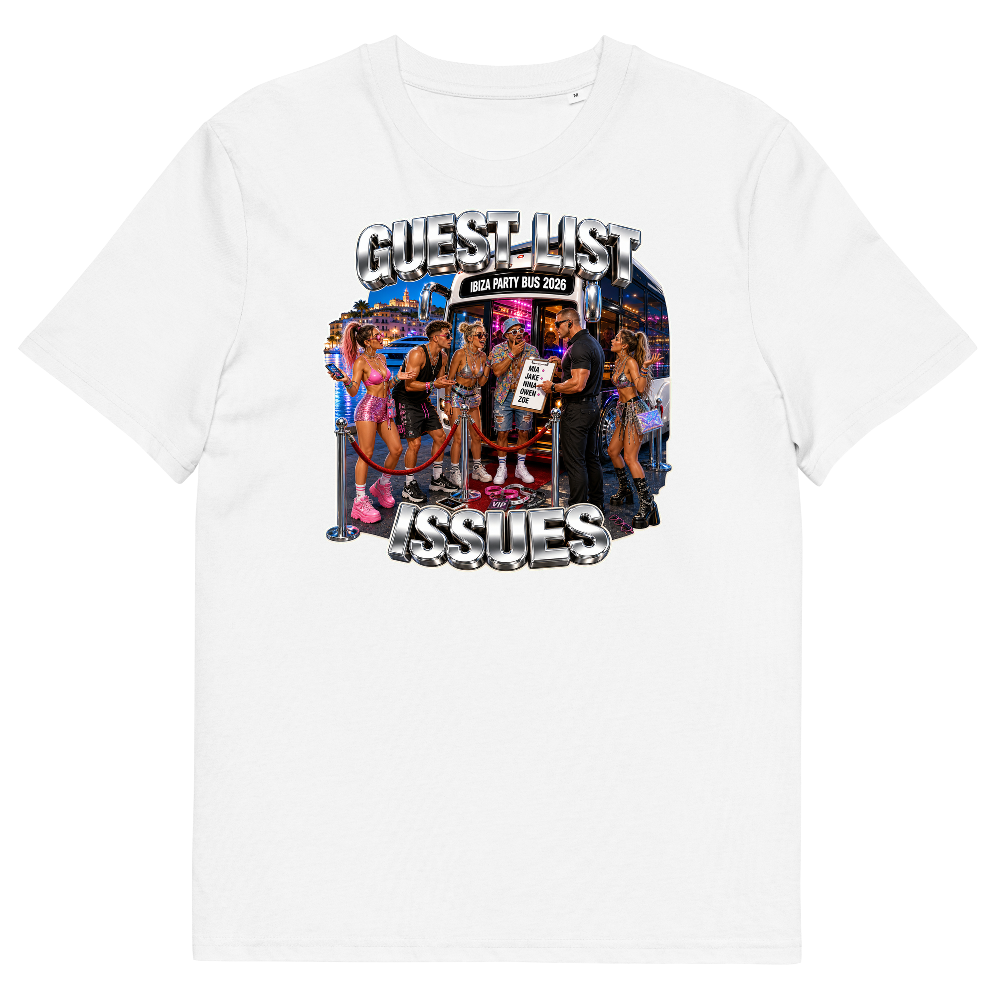 Levyo shirt visual for party bus t shirts