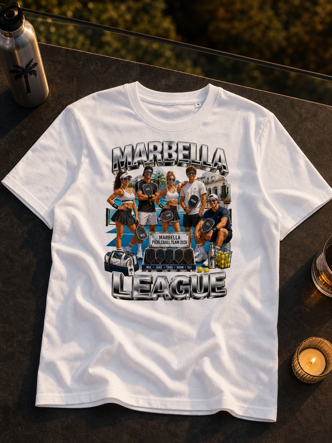 Levyo shirt visual for pickleball team t shirts