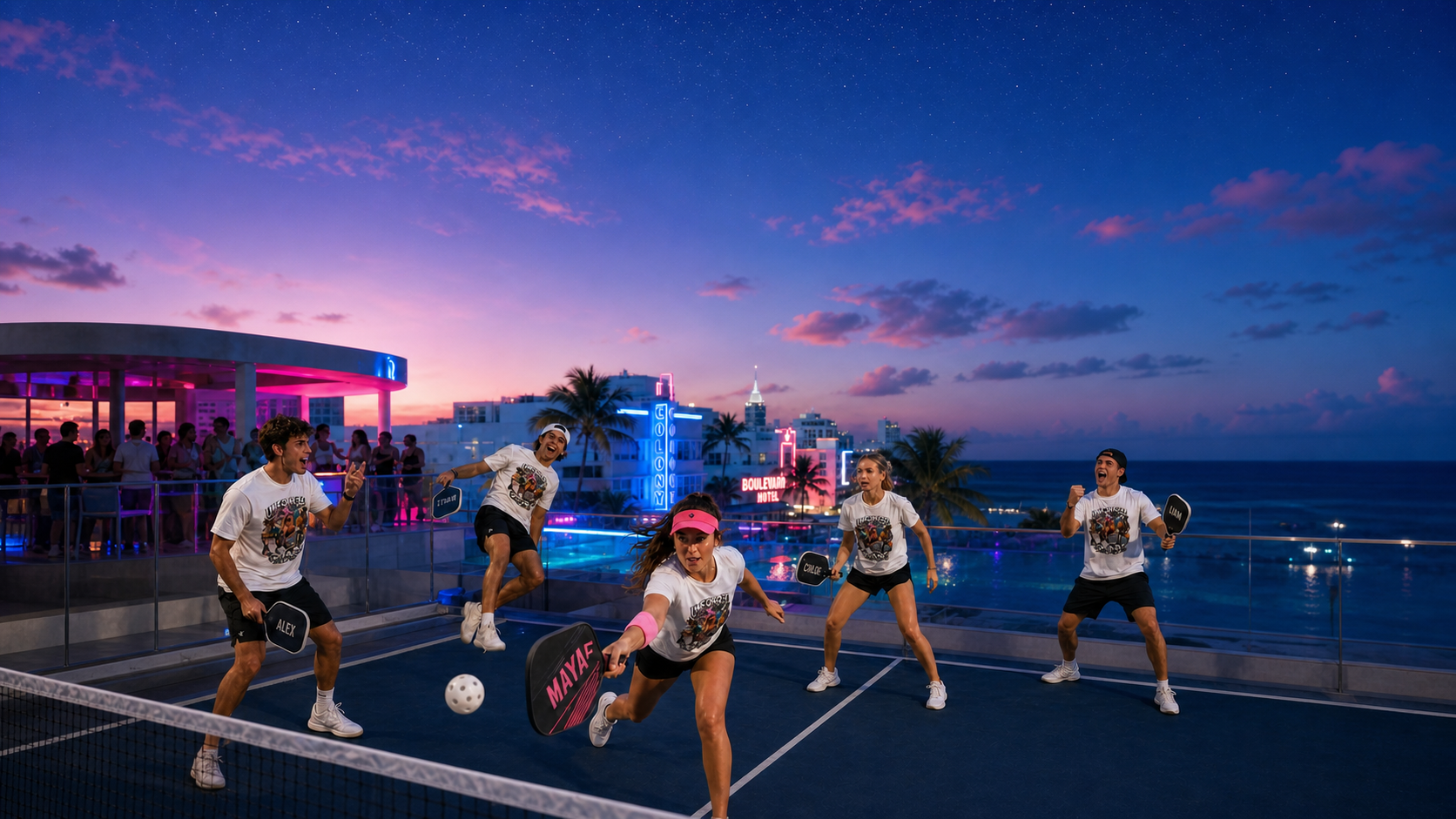 Pickleball Tournament T Shirts Levyo shirt visual