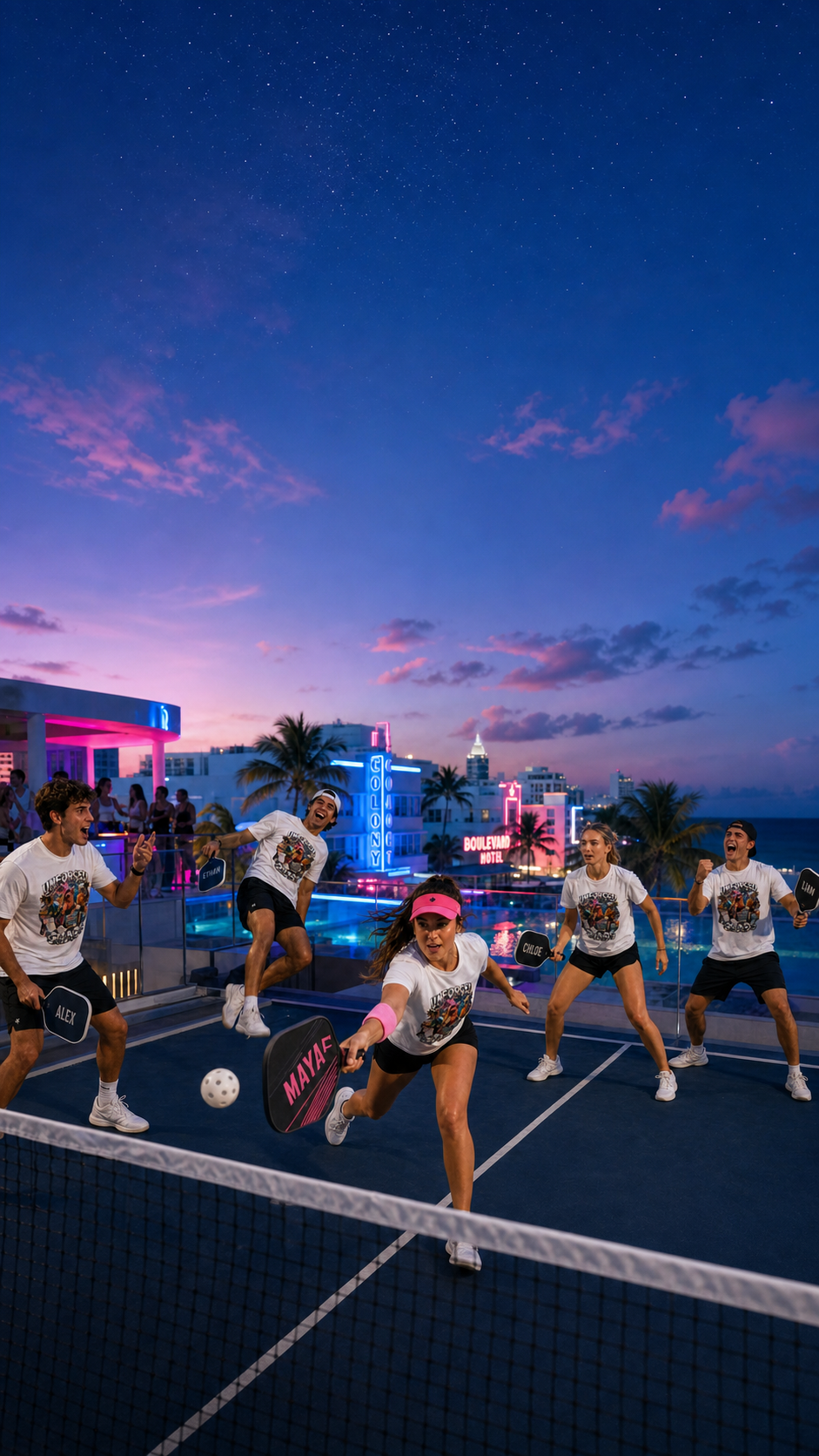 Pickleball Tournament T Shirts Levyo shirt visual