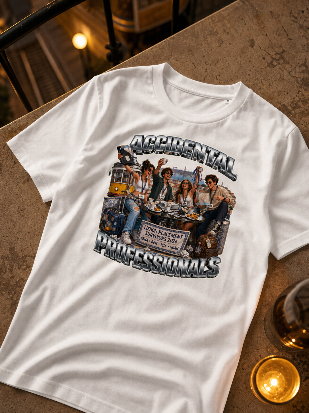 Levyo shirt visual for placement survivors t shirts