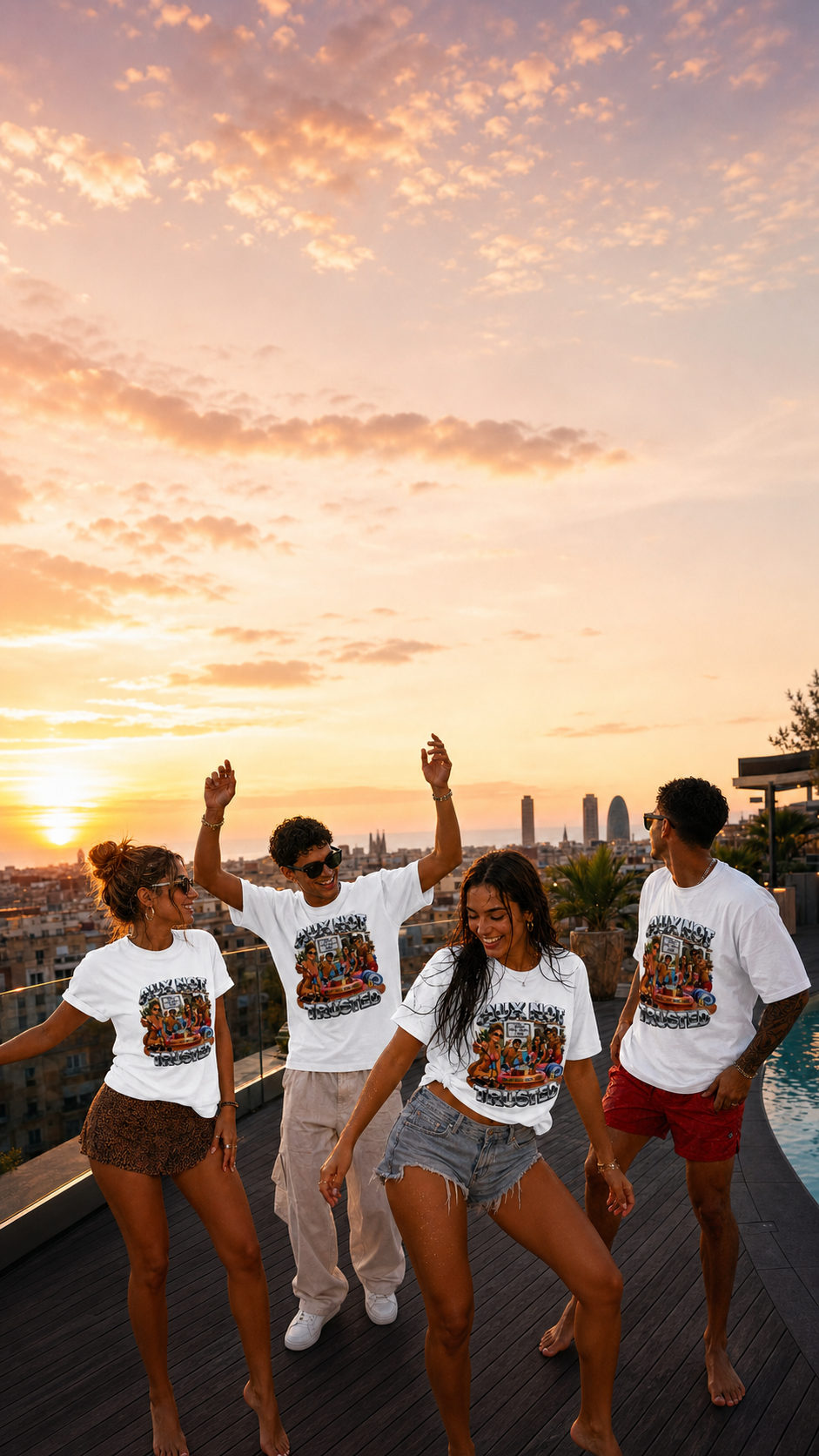 Pool Party T Shirts Levyo shirt visual