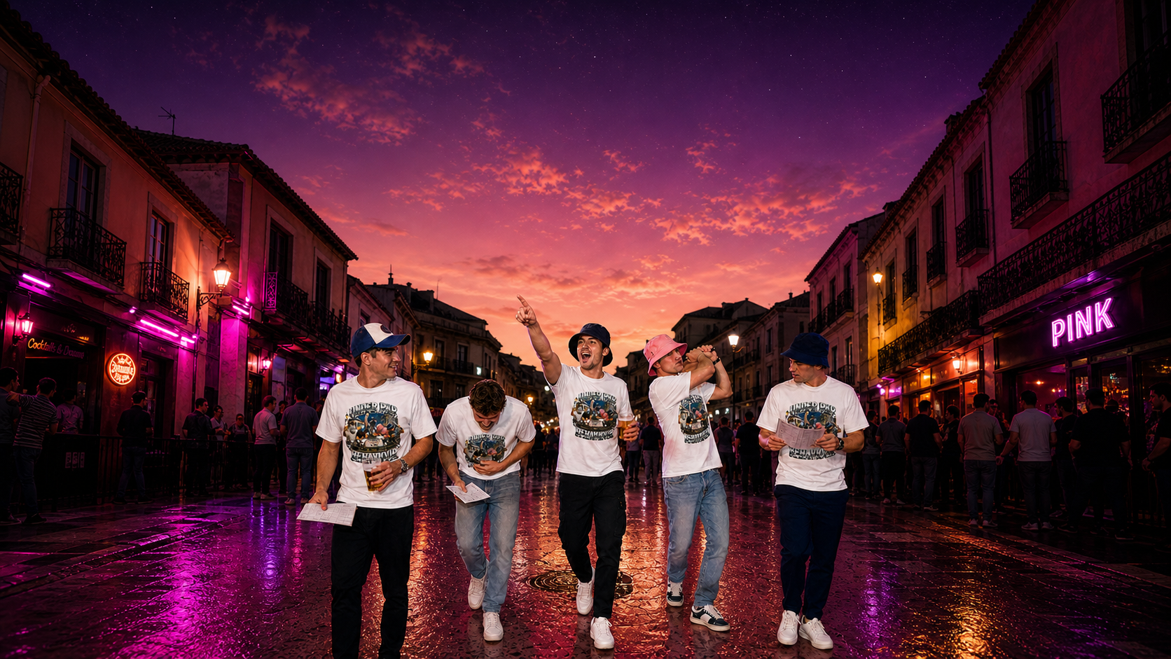 PUB Golf Tour T Shirts Levyo shirt visual