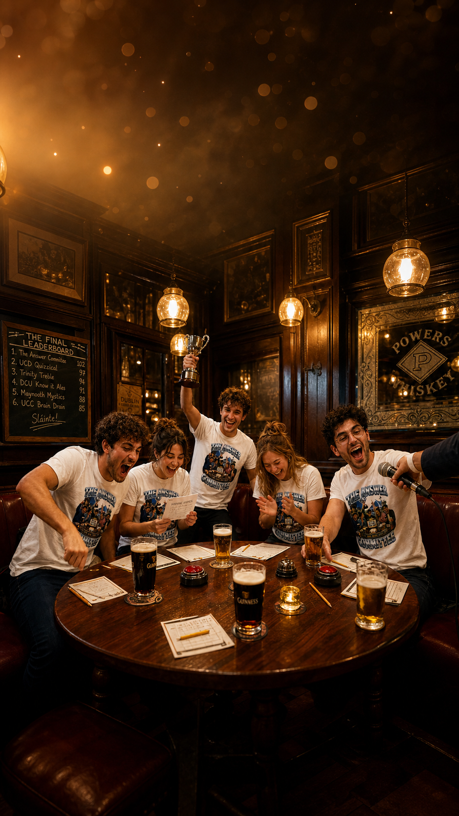 PUB Quiz Final T Shirts Levyo shirt visual