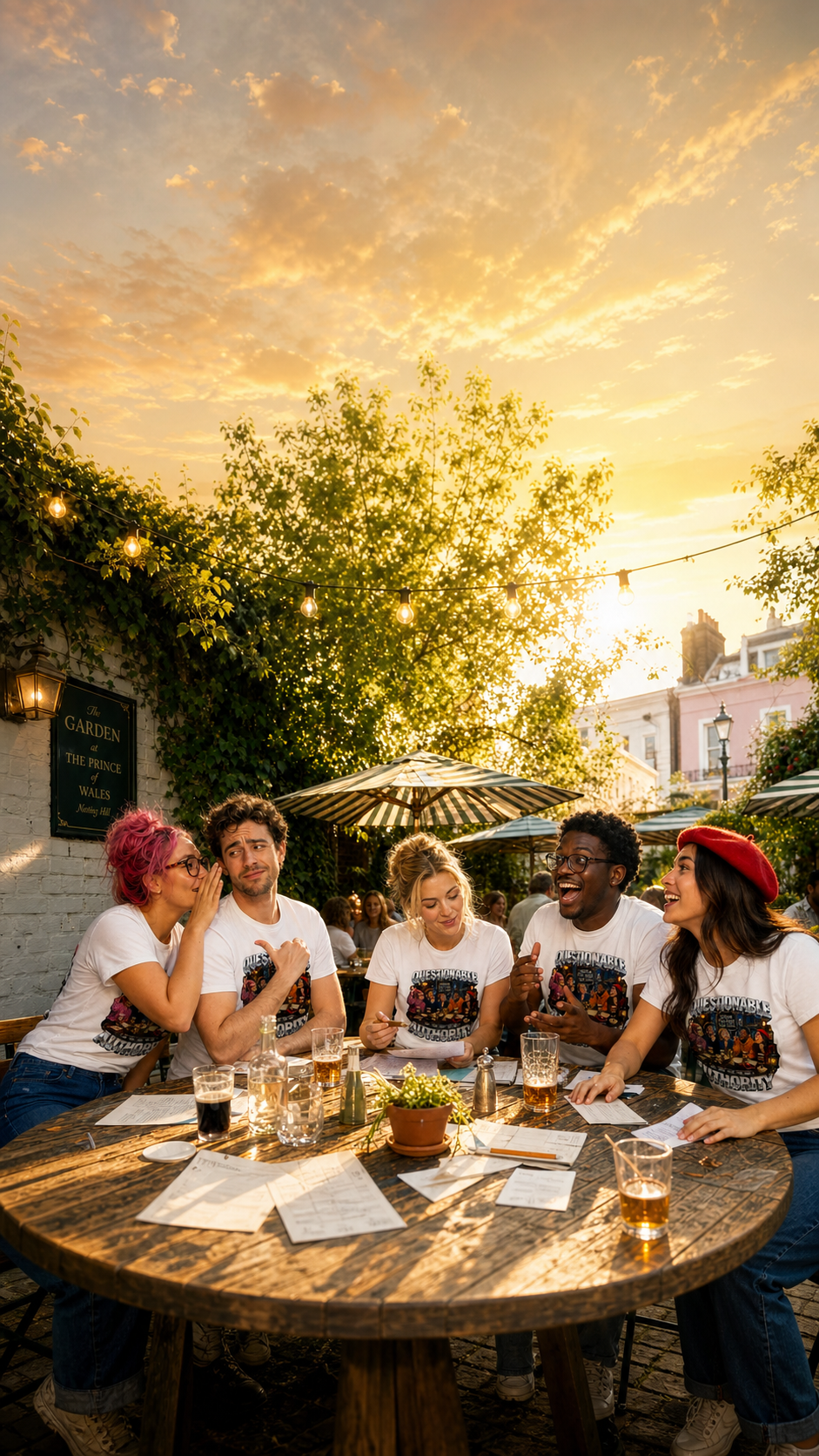 PUB Quiz Team T Shirts Levyo shirt visual