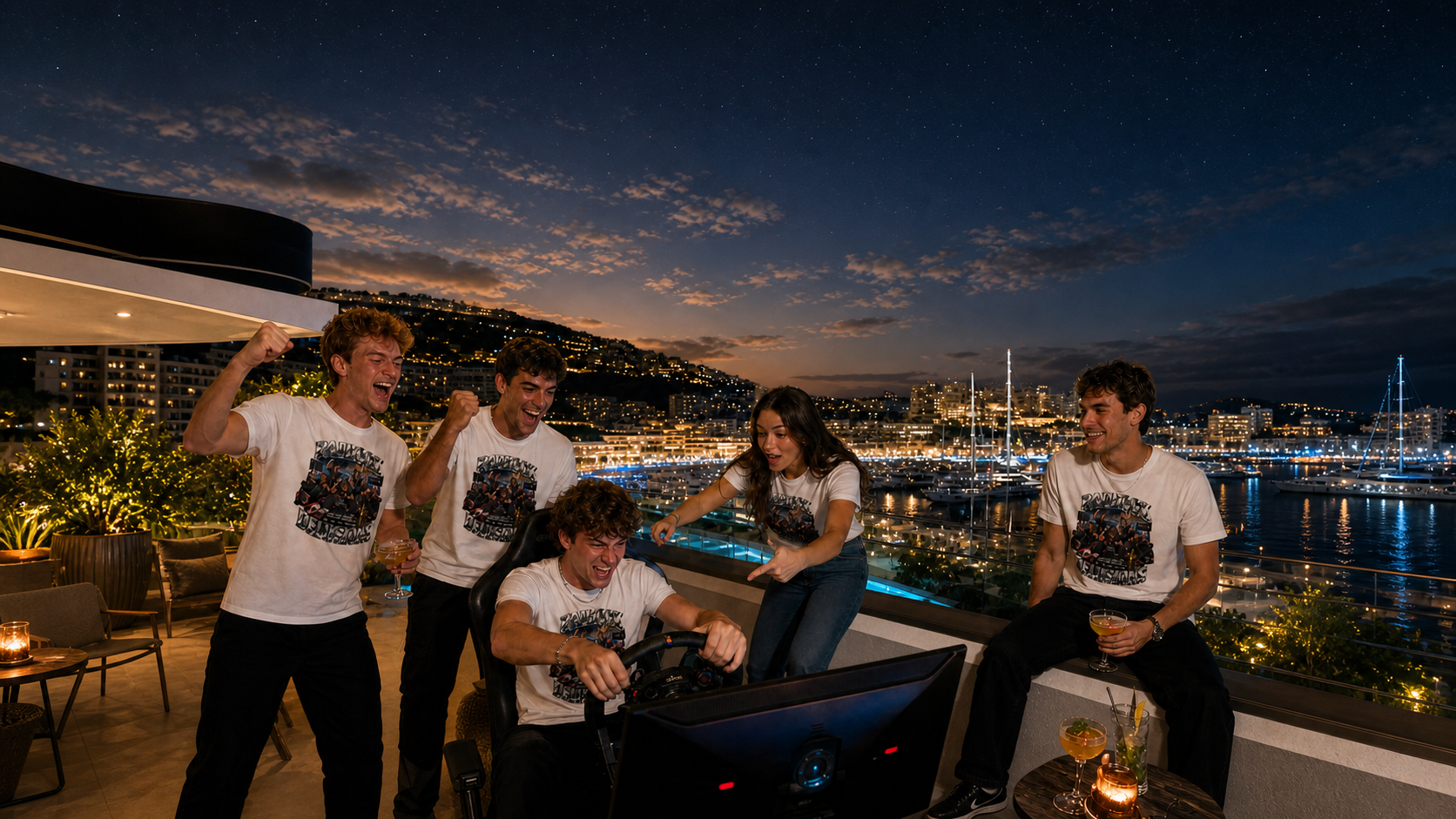 Racing Simulator Team T Shirts Levyo shirt visual