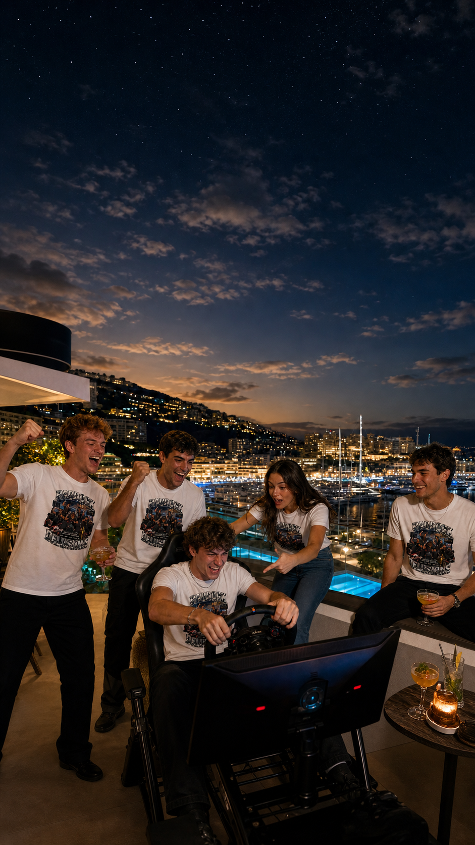 Racing Simulator Team T Shirts Levyo shirt visual