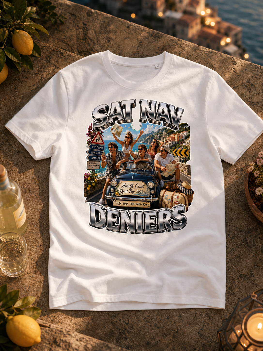 Levyo shirt visual for road trip t shirts