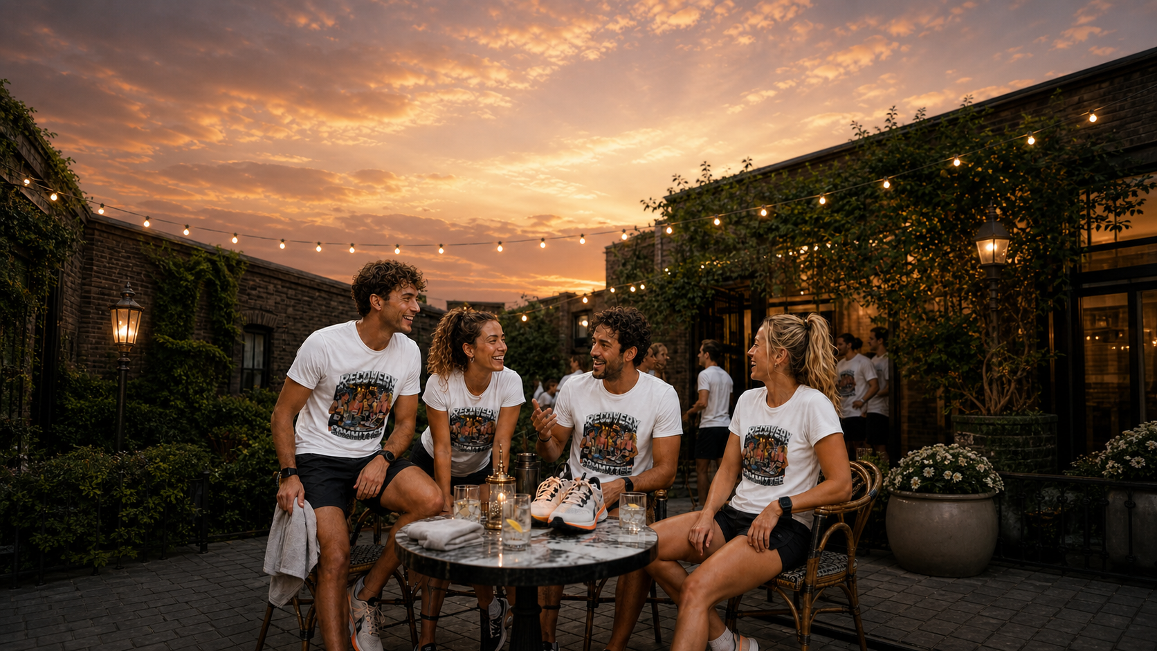 Running Club Social T Shirts Levyo shirt visual