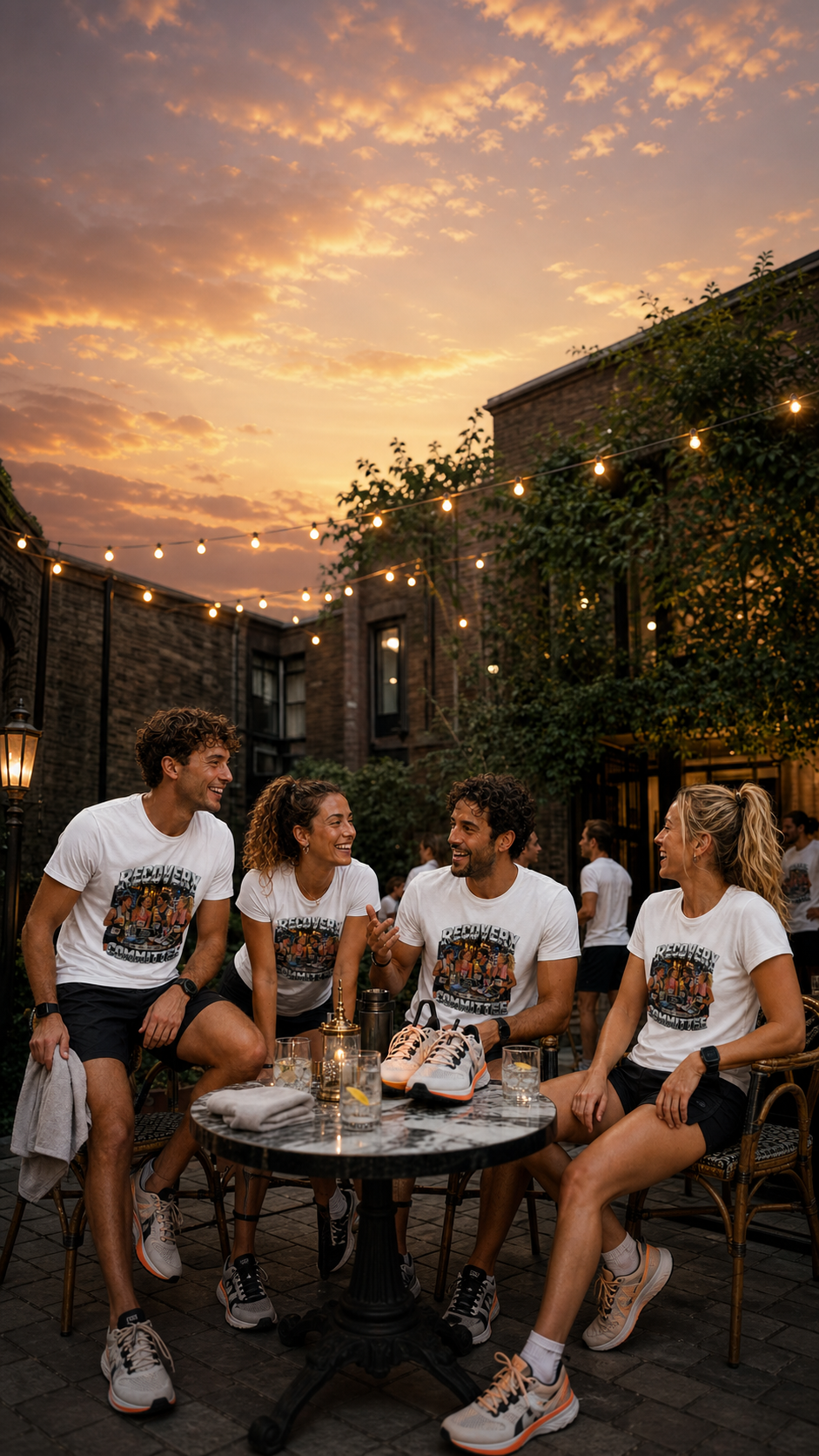 Running Club Social T Shirts Levyo shirt visual