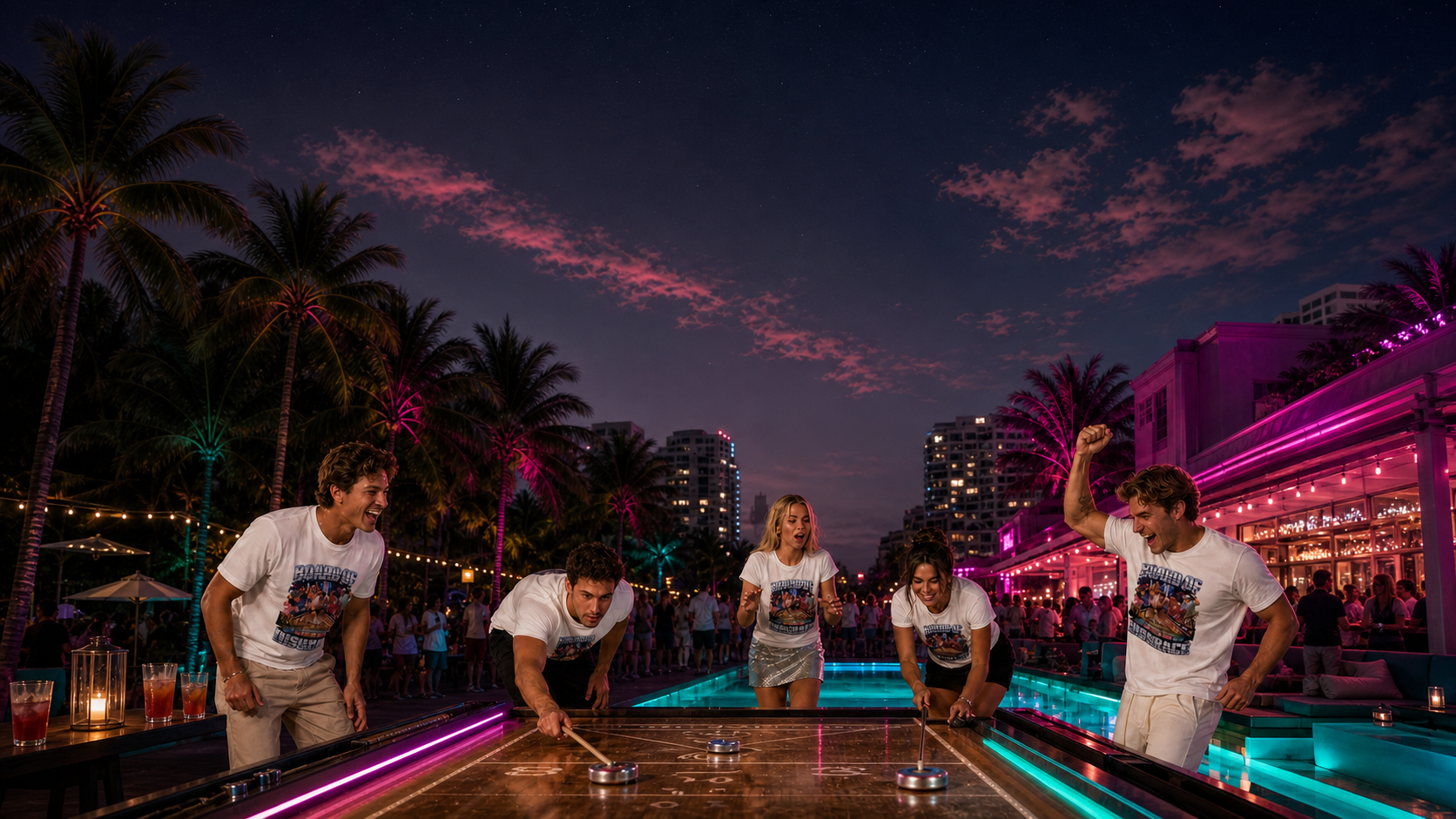 Shuffleboard Team T Shirts Levyo shirt visual