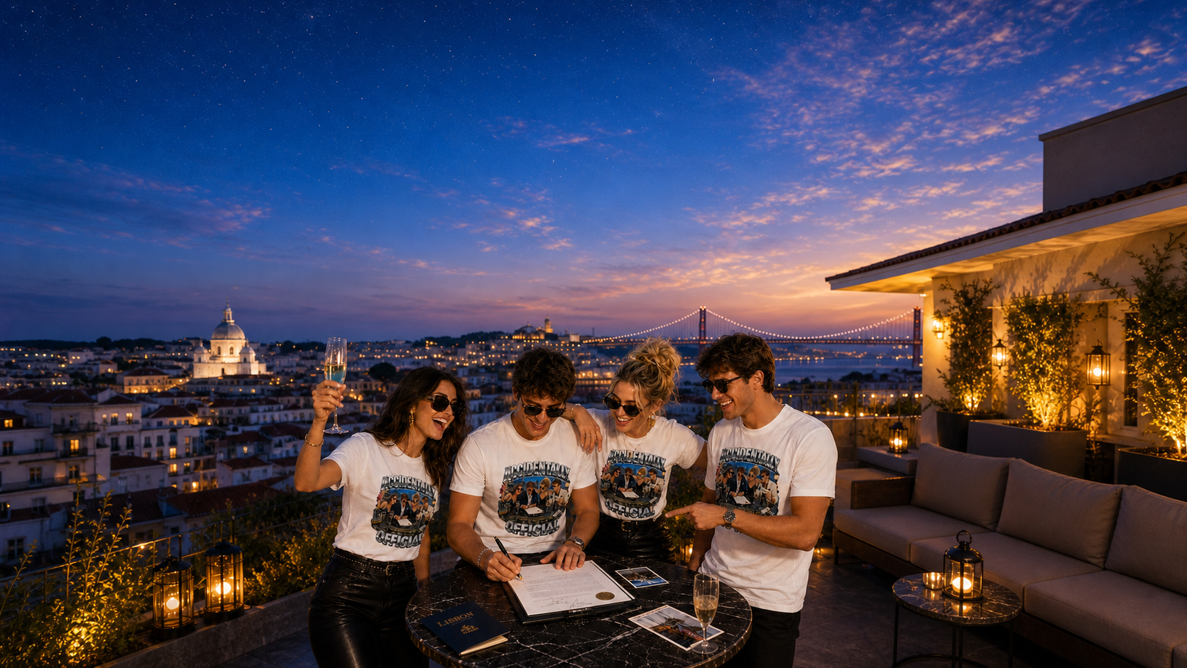 Signing Shirt Party T Shirts Levyo shirt visual