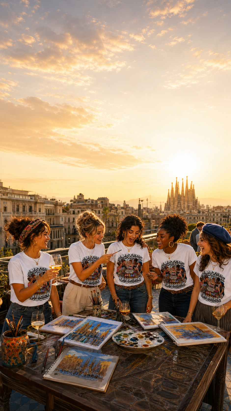 SIP AND Paint T Shirts Levyo shirt visual