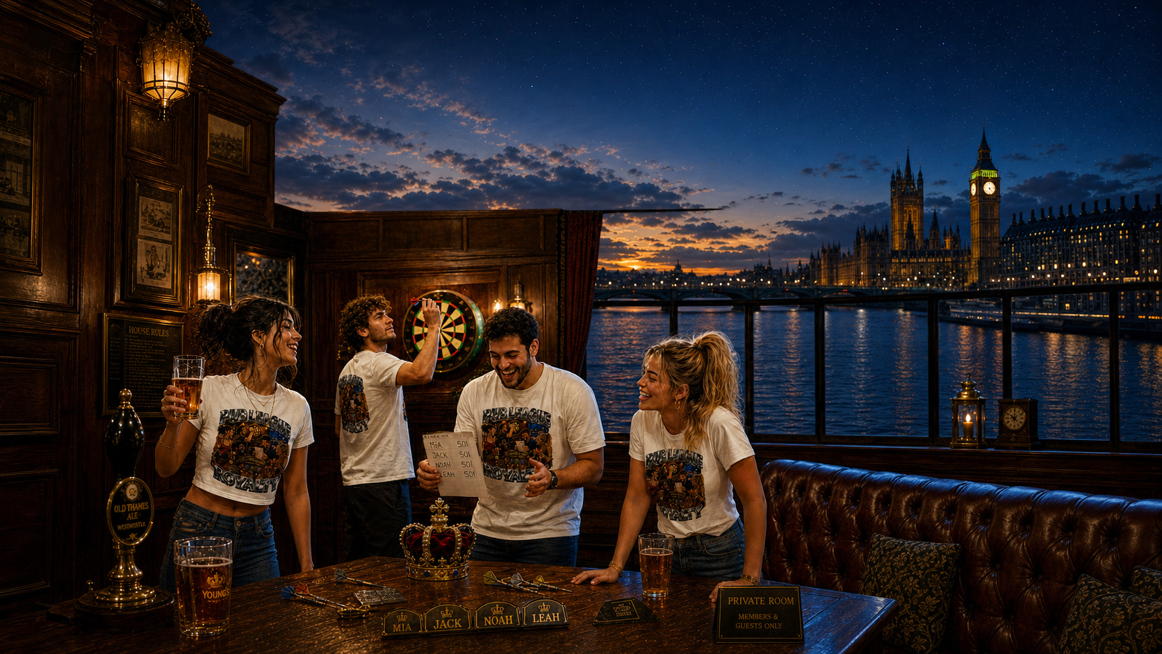 Social Darts T Shirts Levyo shirt visual