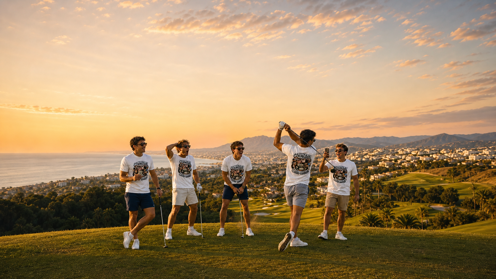 Stag DO Golf Trip T Shirts Levyo shirt visual