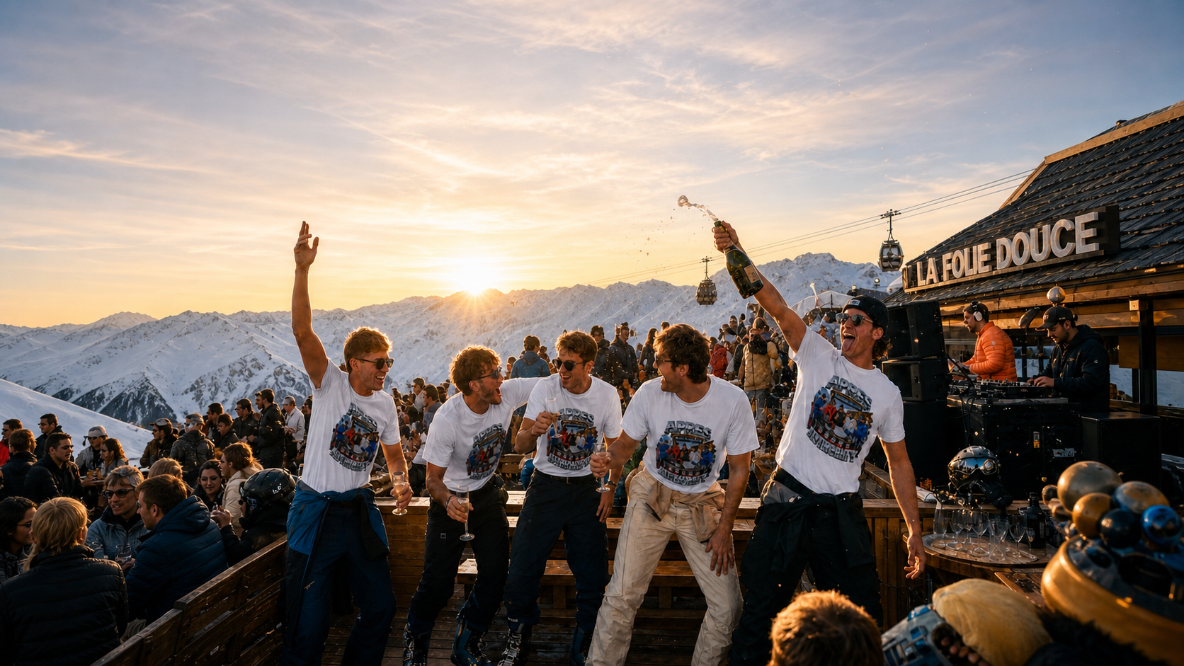 Stag DO SKI Trip T Shirts Levyo shirt visual