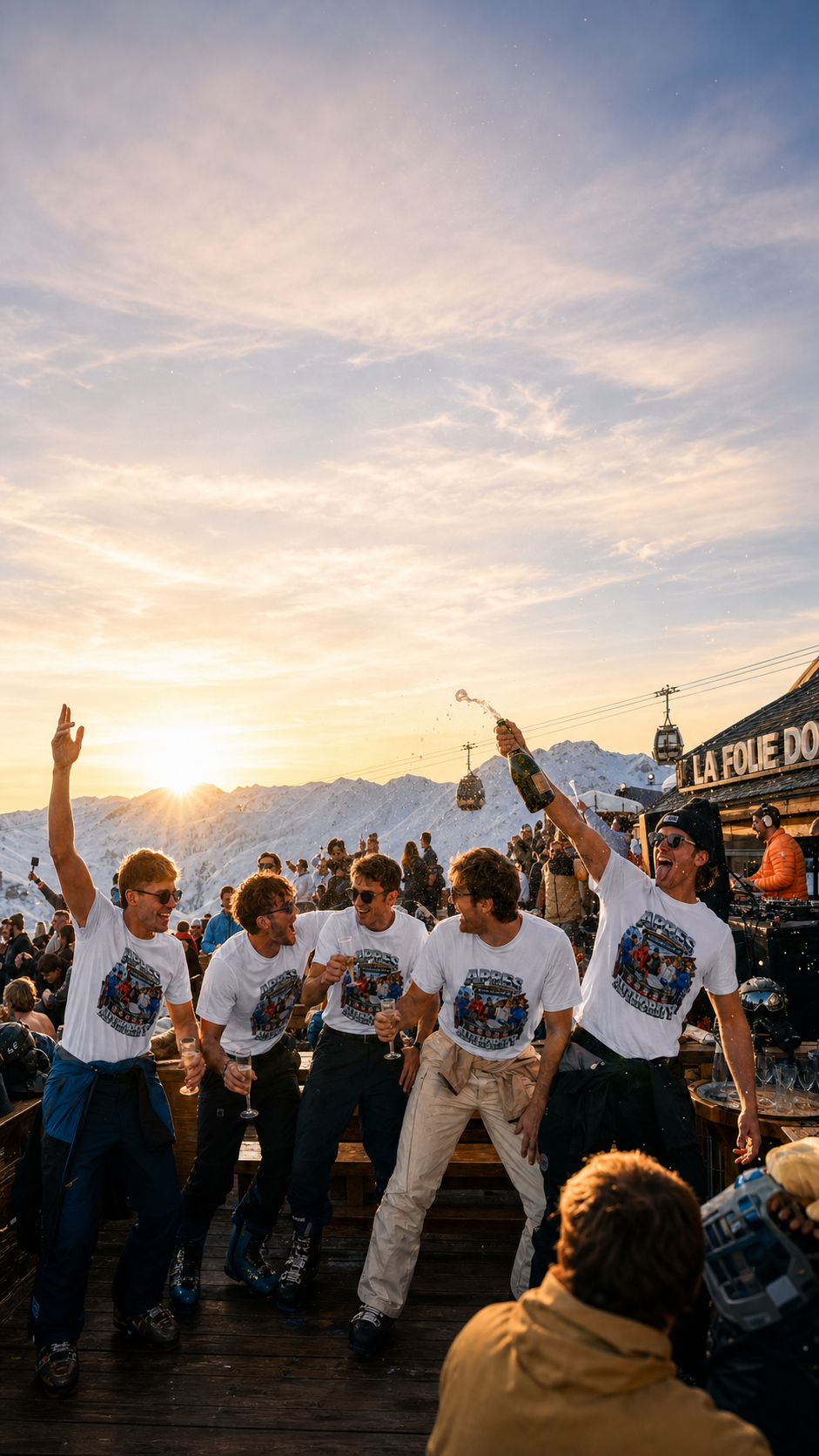 Stag DO SKI Trip T Shirts Levyo shirt visual