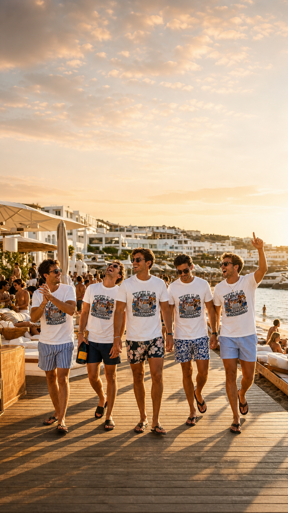 Stag Weekend Abroad T Shirts Levyo shirt visual